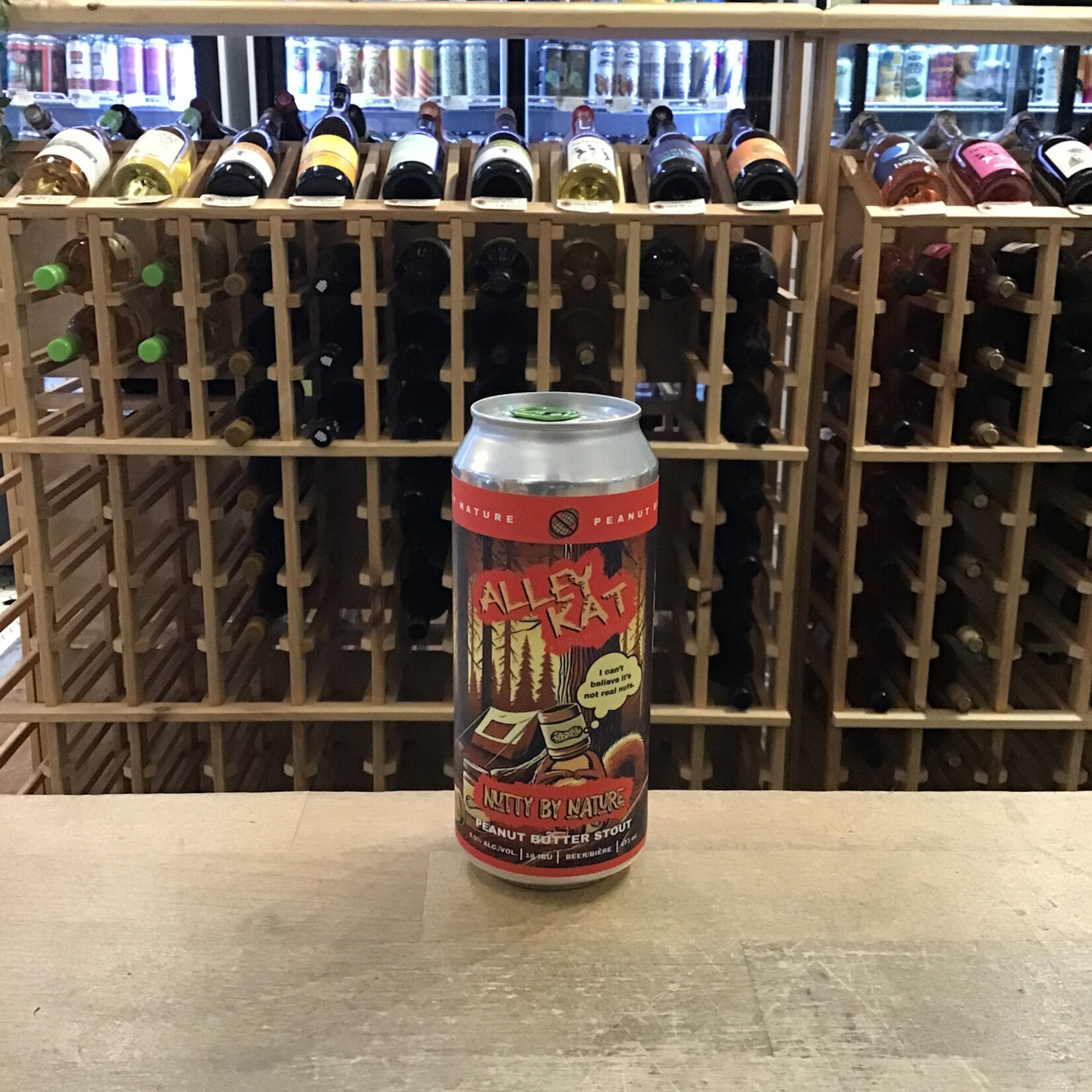 'Nutty by Nature' Peanut Butter Stout, Alley Kat 473ml 5.5%