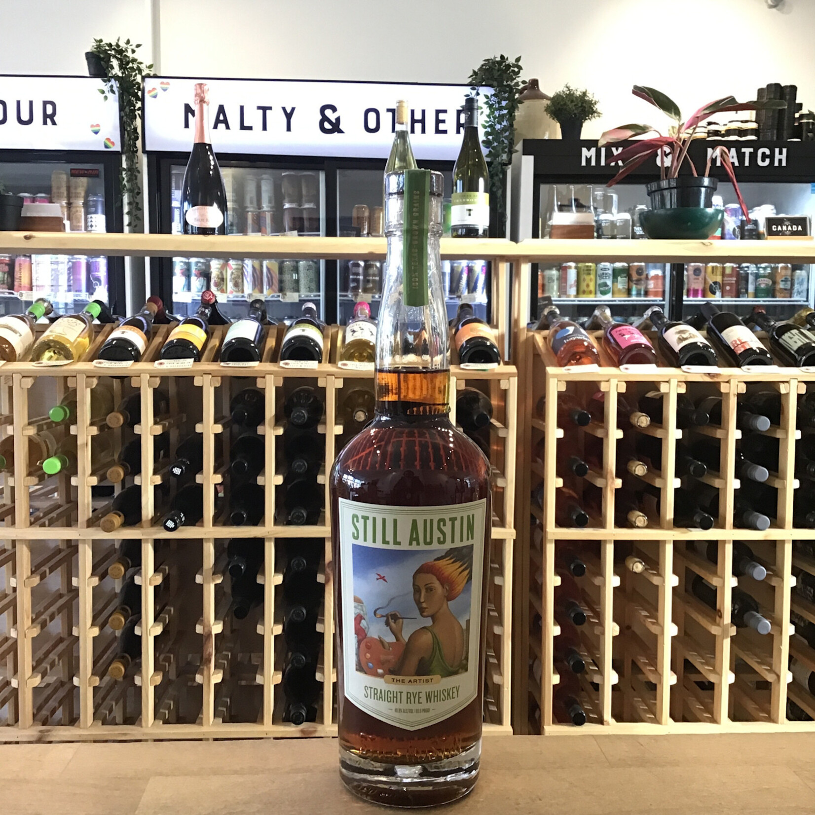 Still Austiin Still Austin, 'The Artist' Straight Rye 750ml 49.8%