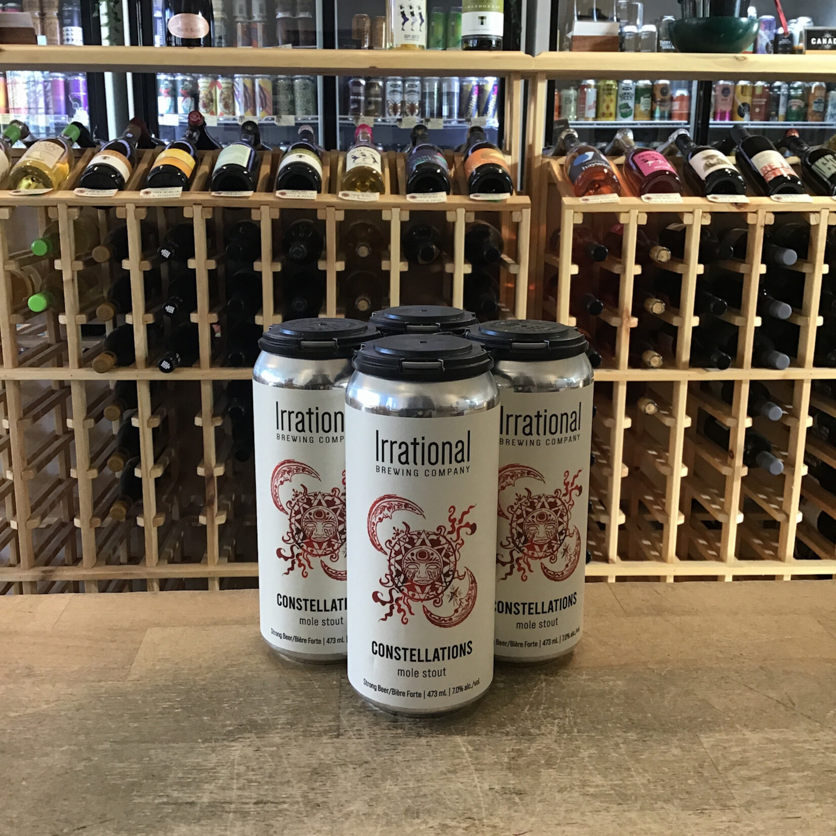 'Constellations' Mole Stout, Irrational Brewing Company 4x473ml 7%