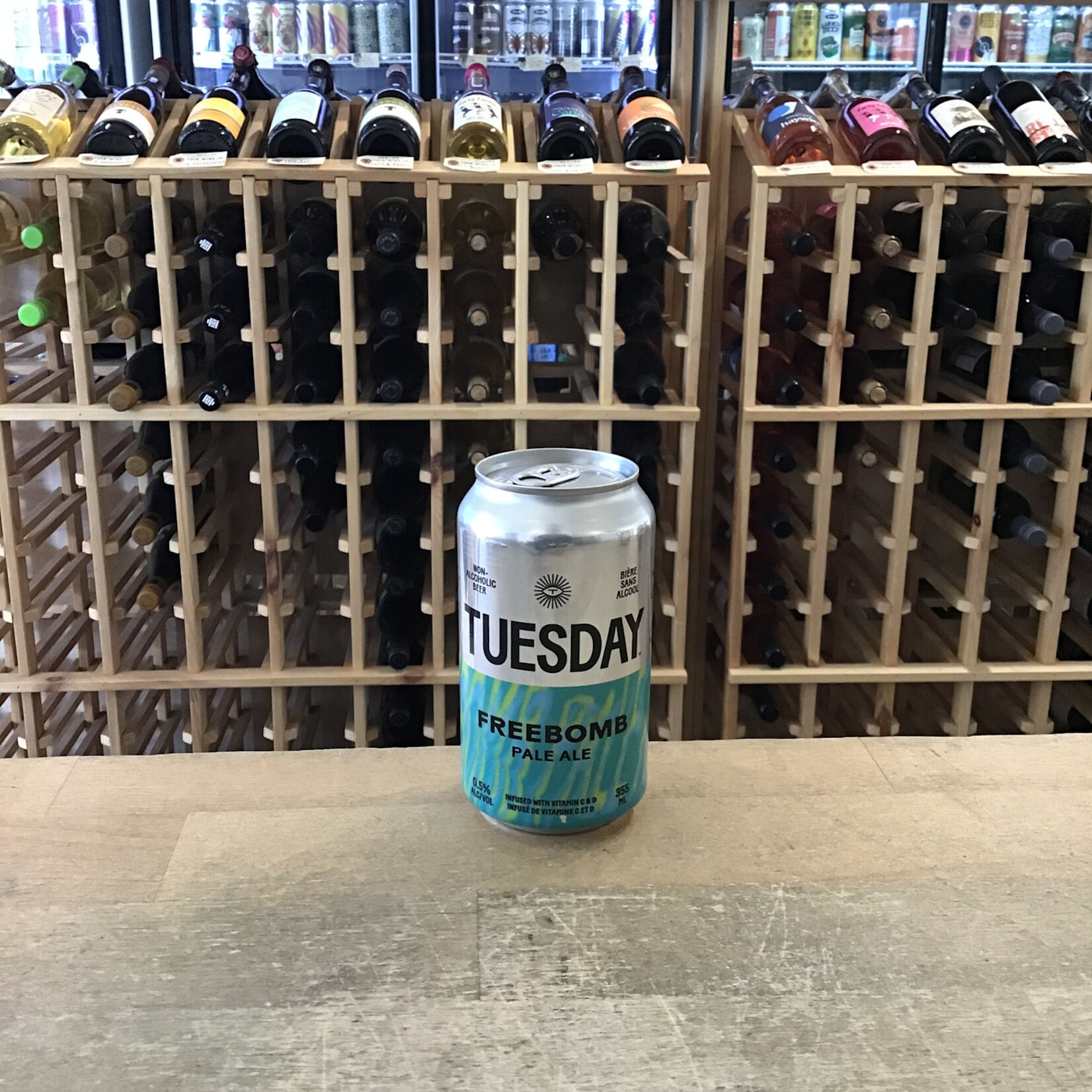 'Freebomb' Pale Ale (non-alc), Tuesday Brewing 532.5ml