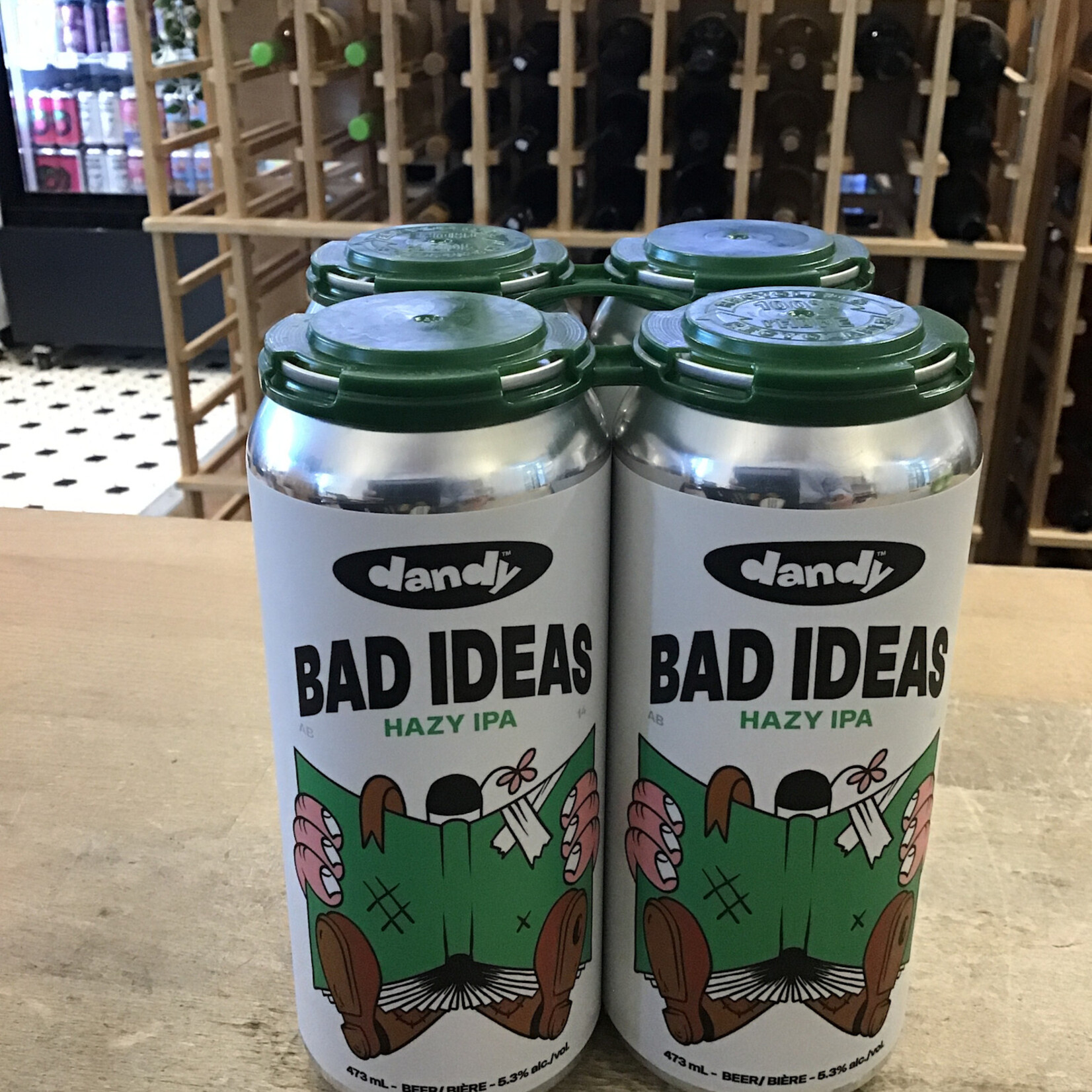 'Bad Ideas' Hazy IPA, Dandy Brewing 4x473ml 5.3%