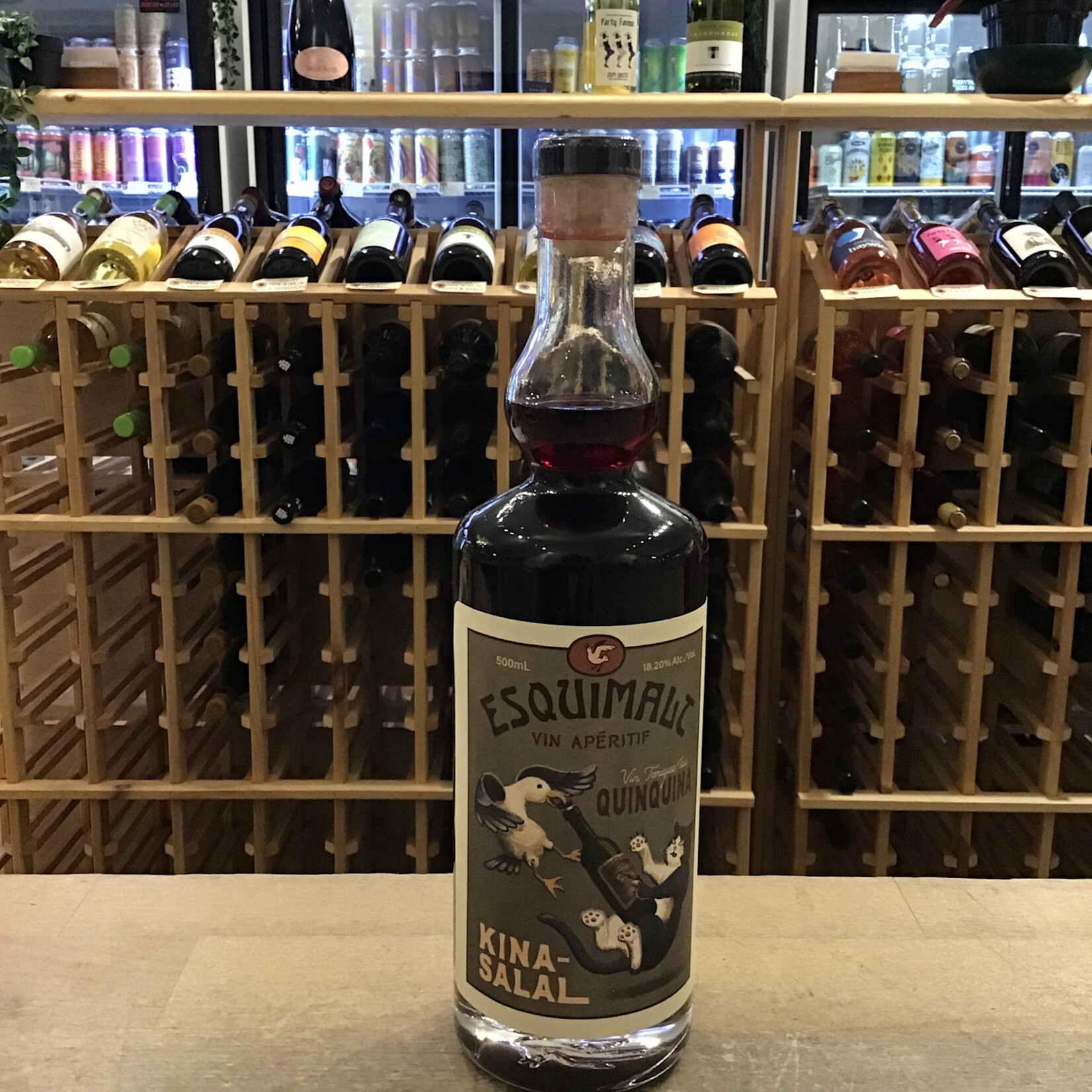 Esquimalt, Kina-Salal 500ml 18.2%