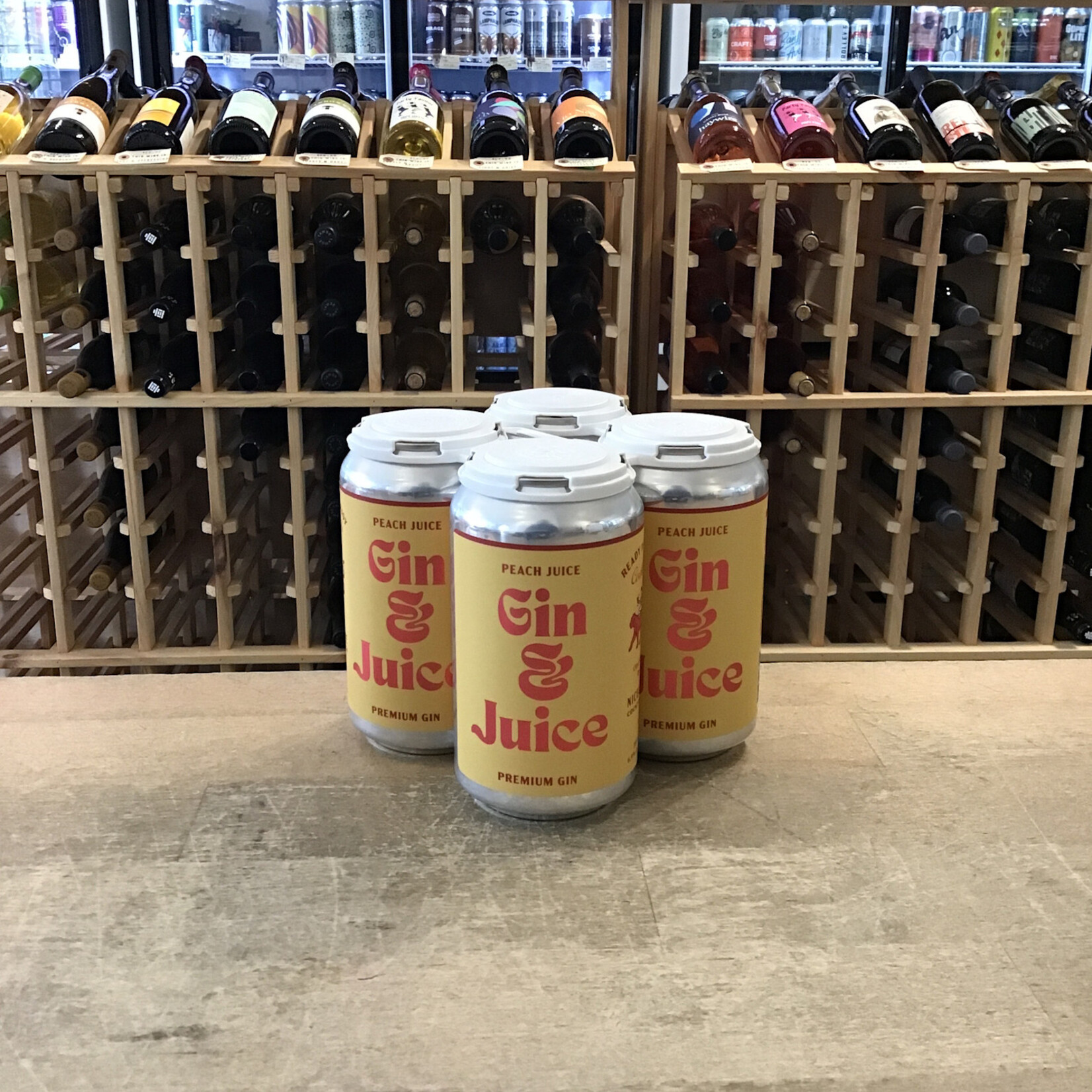 Gin & Juice Peach, Nice Life 4x355ml 6.9%