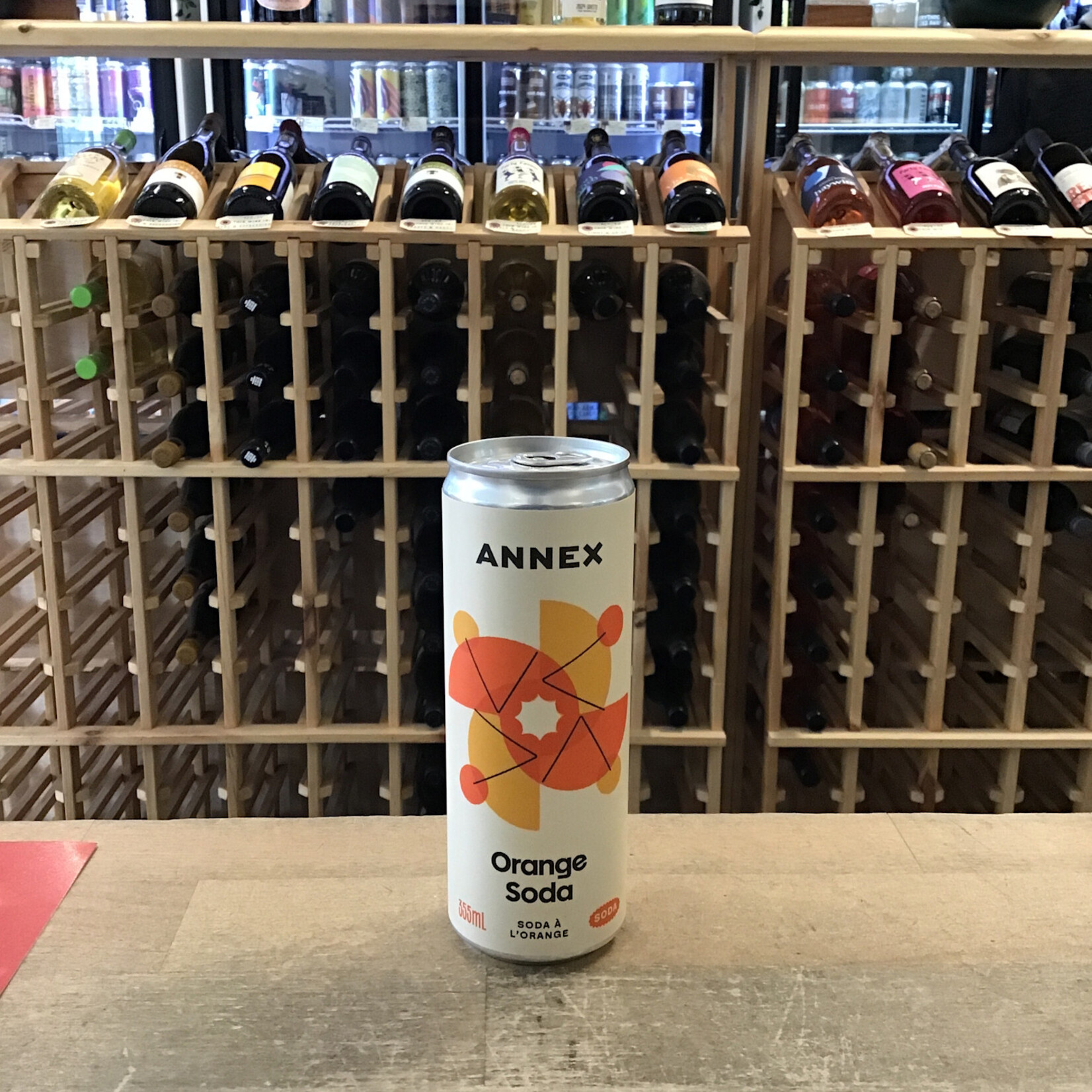 Annex Ale Project Annex Soda, Orange Soda 355ml Non-Alcoholic
