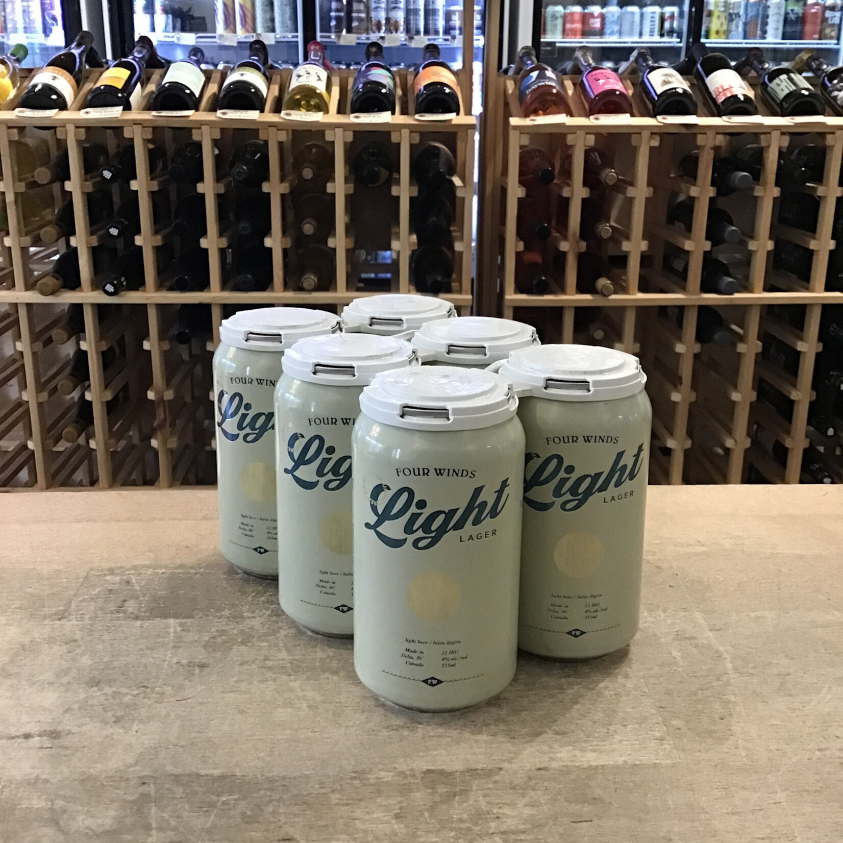 Four Winds Light Lager, Four Winds 6x355ml 4.0%