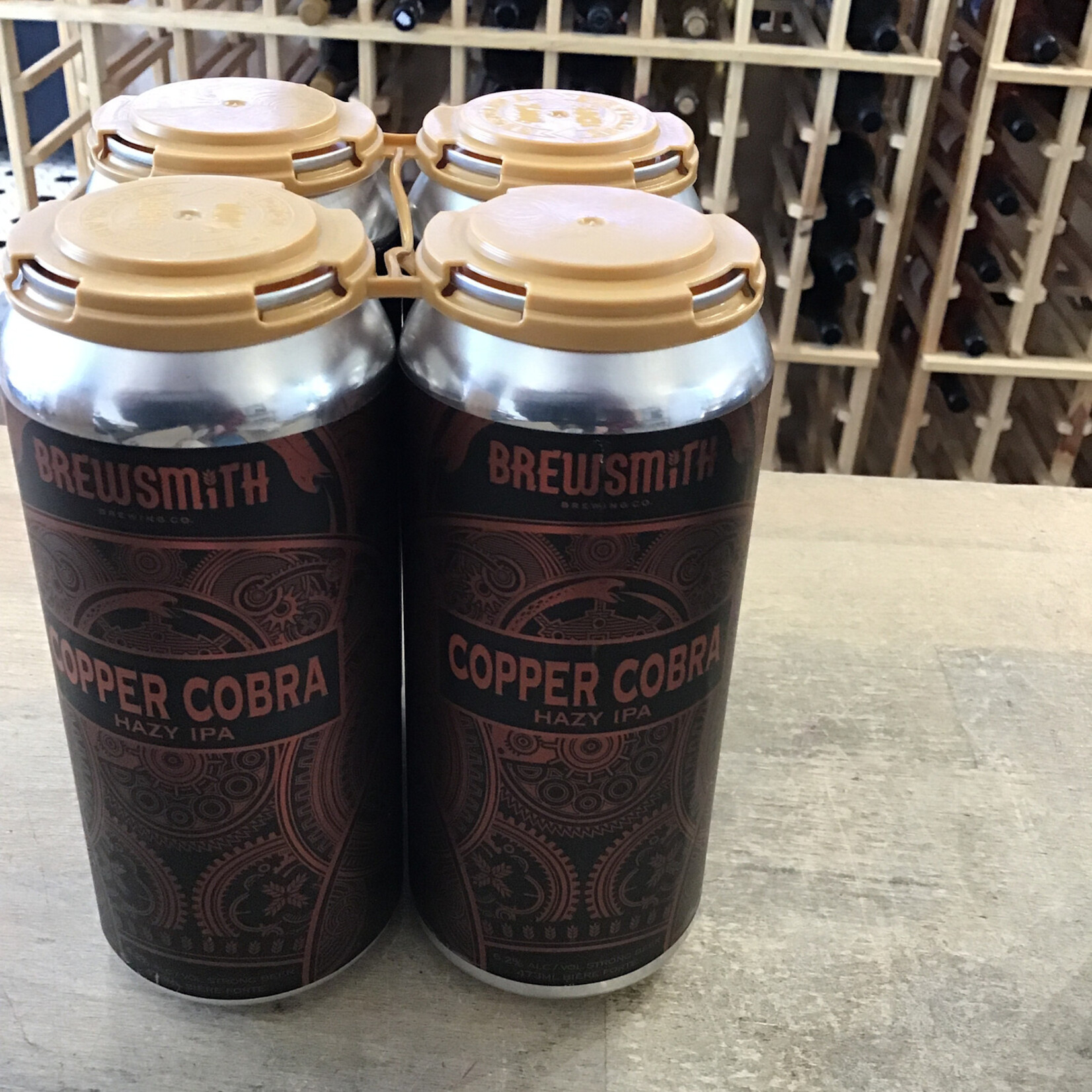 'Copper Cobra' Hazy IPA, Brewsmith 4x473ml 6.2%
