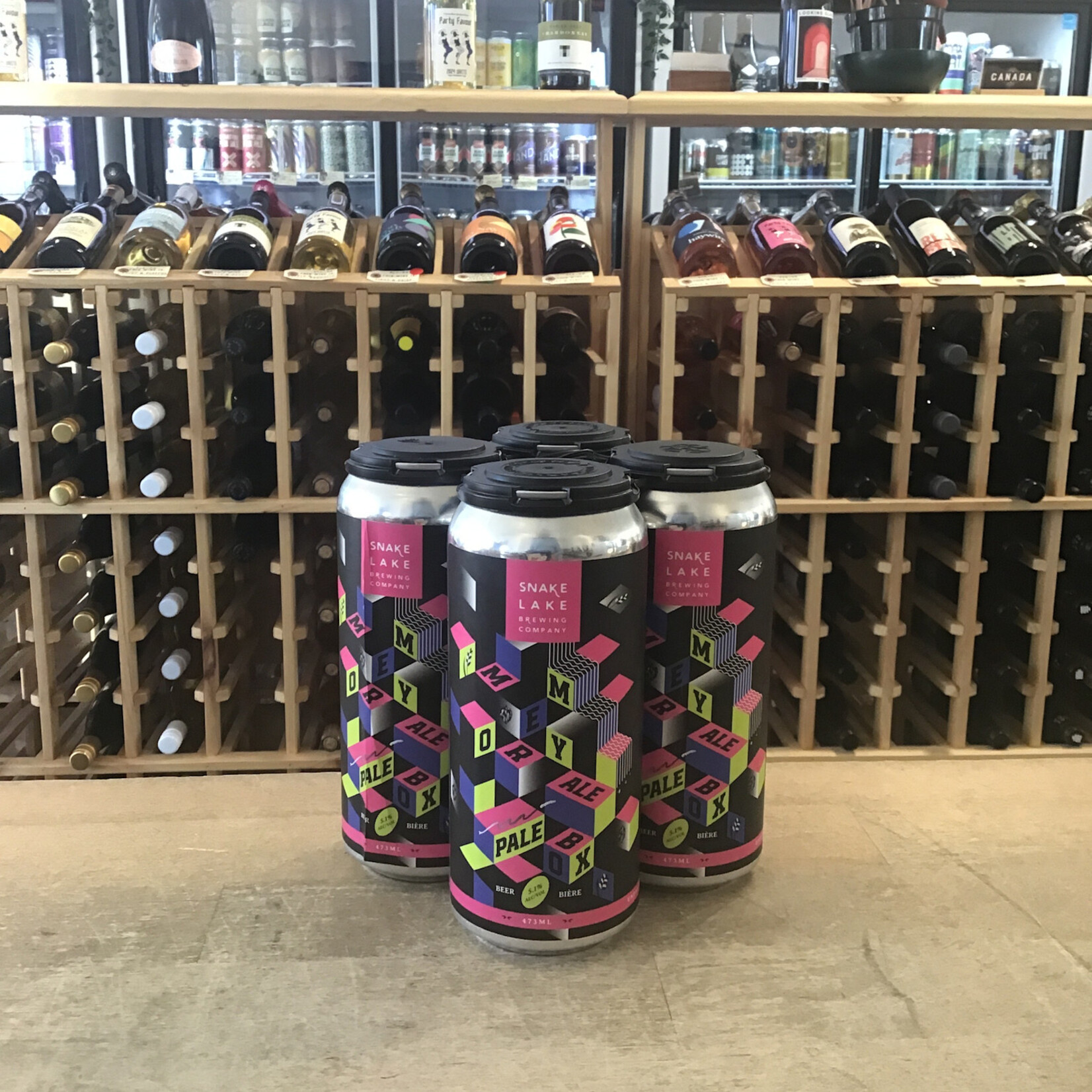 Snake Lake 'Memory Box' Pale Ale, Snake Lake 4x473ml 5.1%