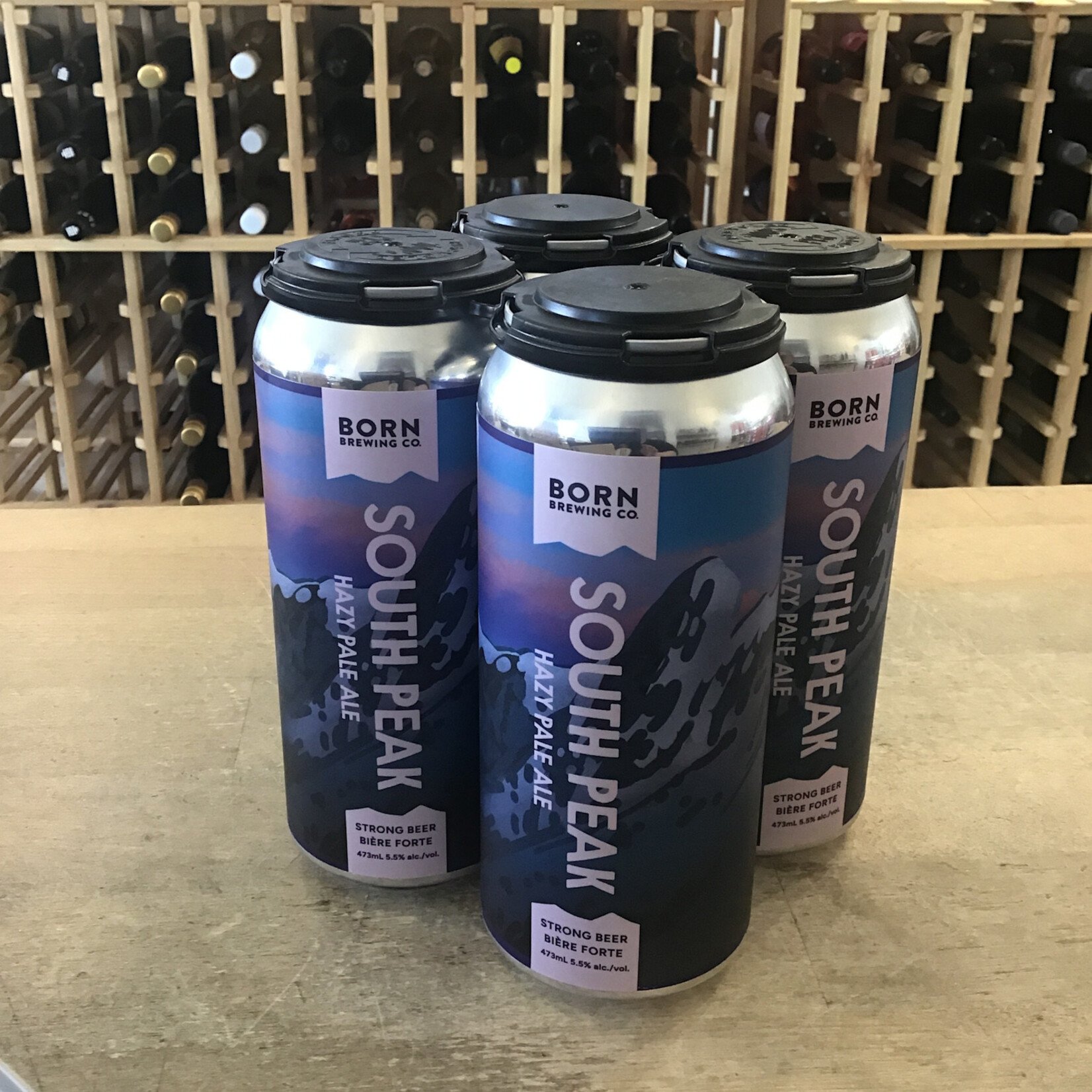 ‘South Peak’ Hazy Pale Ale, Born Brewing, 473ml 5.5%
