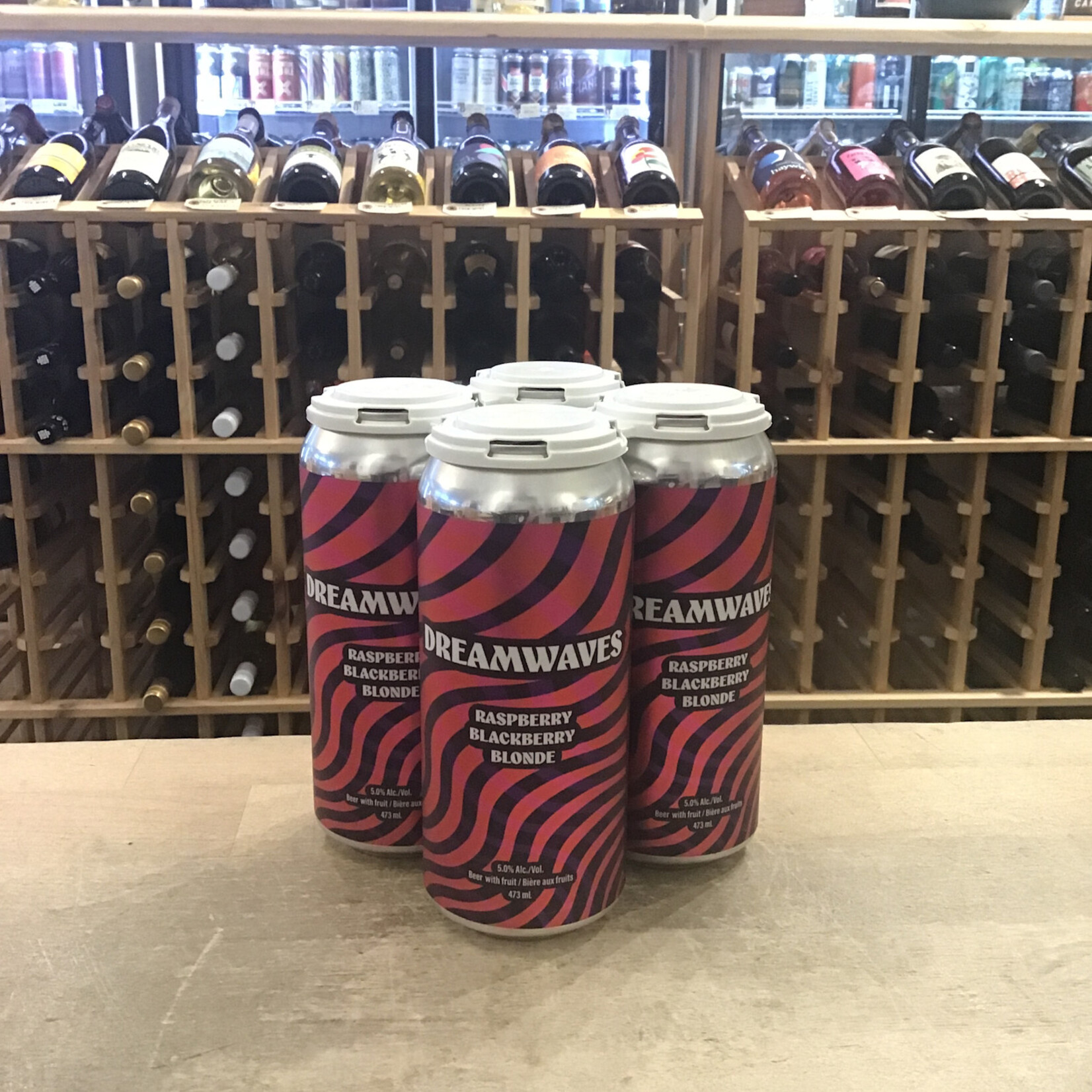 Blindman 'Dream Waves' Raspberry Blackberry Blonde Ale, Blindman 4x473ml 5%