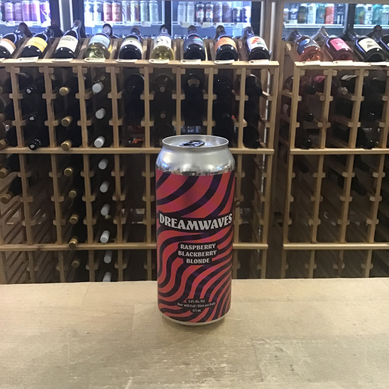 Blindman 'Dream Waves' Raspberry Blackberry Blonde Ale, Blindman 473ml 5%