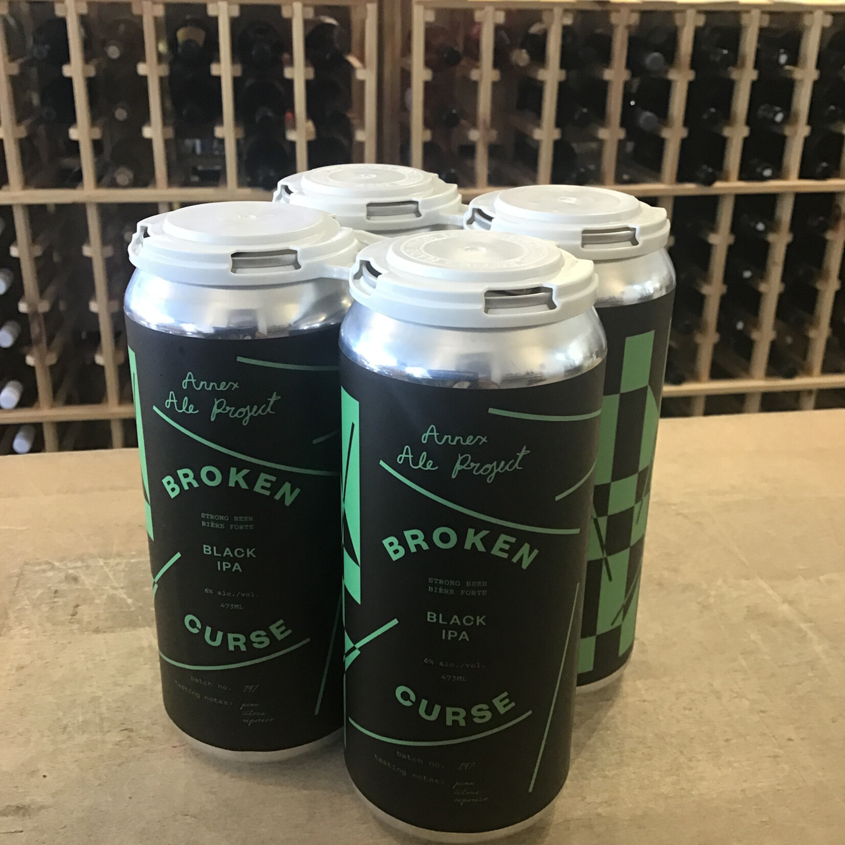 Annex Ale Project ‘Broken Curse’ Black IPA, Annex Ale Project, 4x473ml 6%