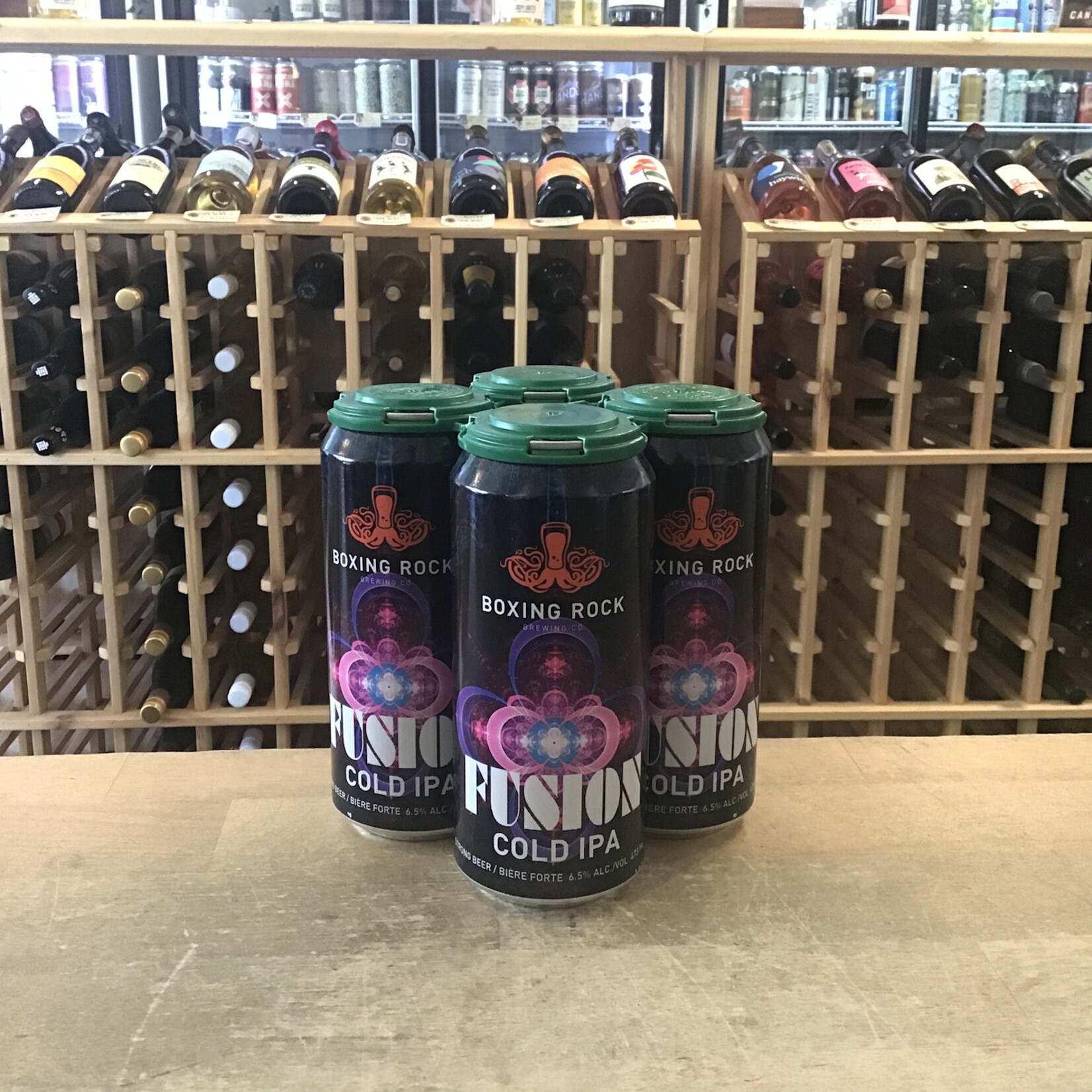 'Cold Fusion' Cold IPA, Boxing Rock 4x473ml 6.5%