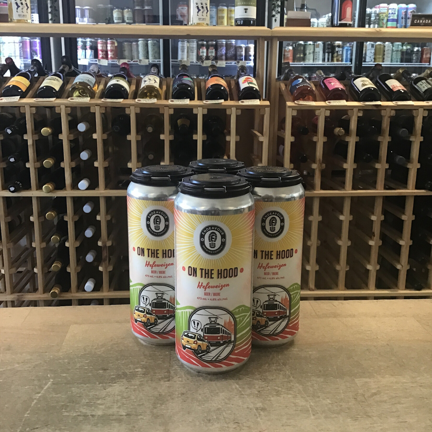 Endeavour 'On The Hood' Hefeweizen, Endeavour Brewing 4x473ml 4.8%