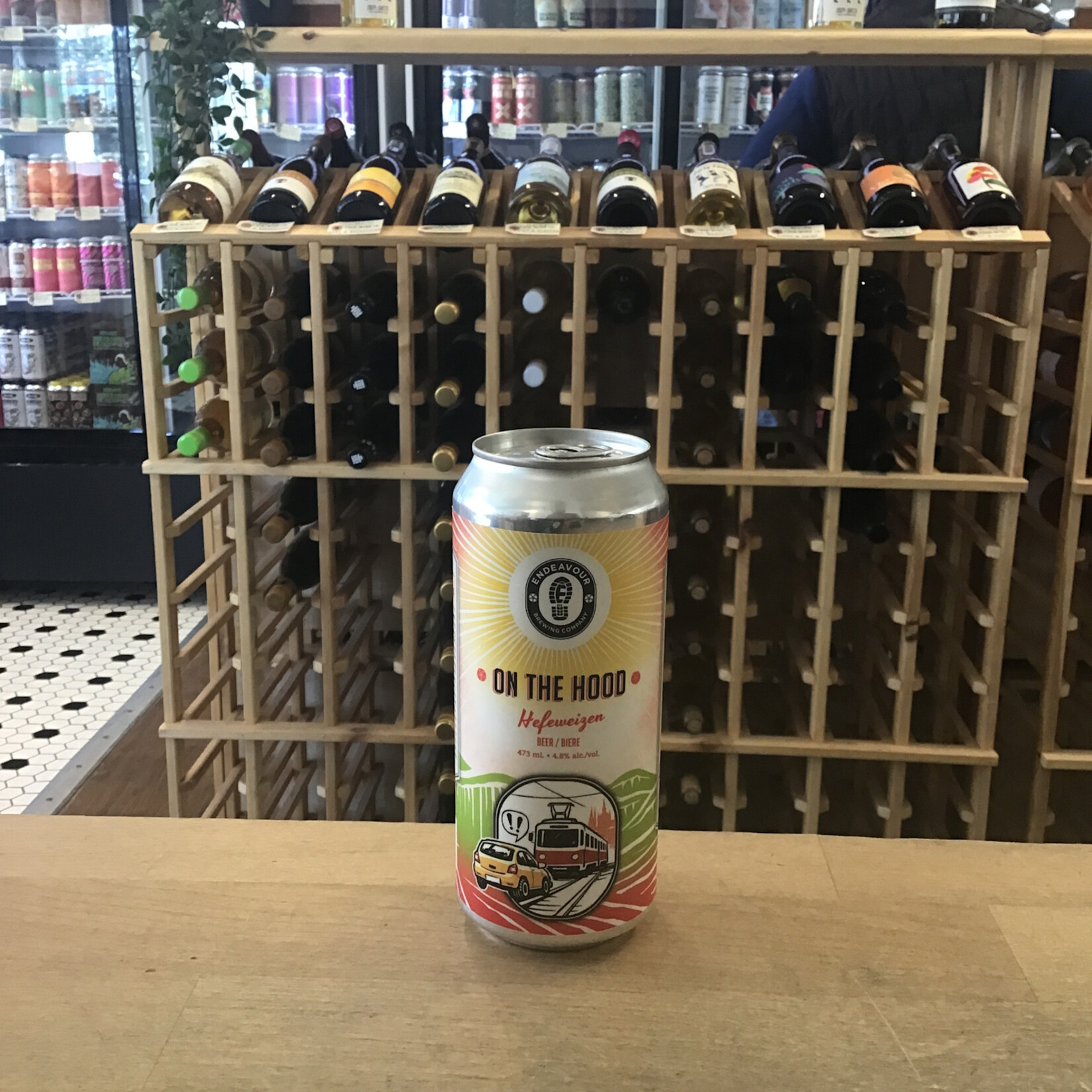 Endeavour 'On The Hood' Hefeweizen, Endeavour Brewing 473ml 4.8%