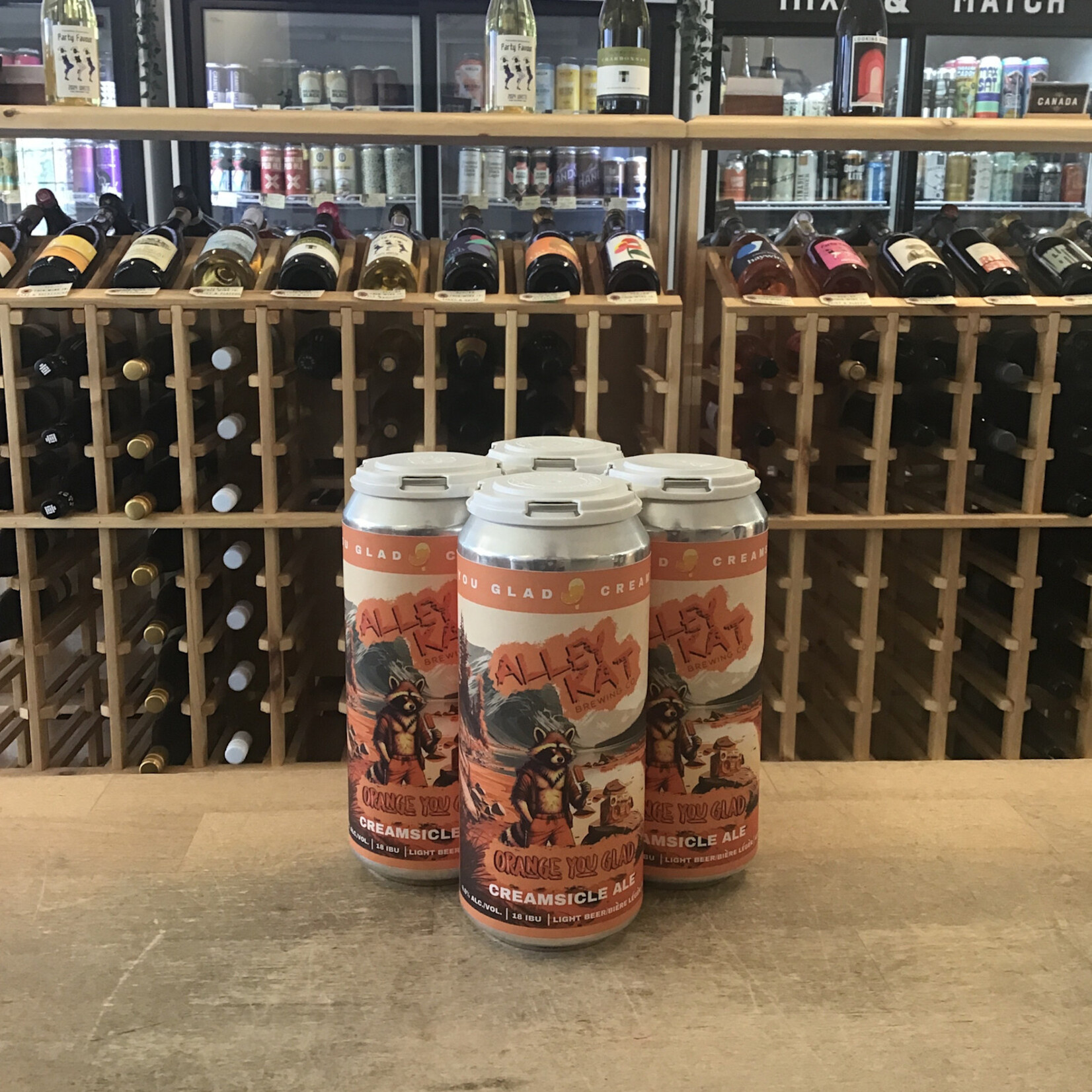 'Orange You Glad' Creamsicle Ale, Alley Kat 4x473ml 4%