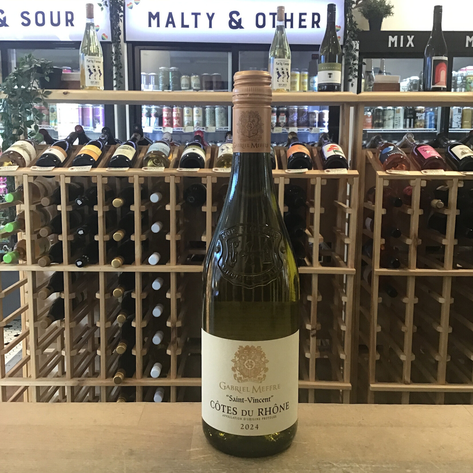 Gabrielle Meffre, 'St Vincent' Cotes Du Rhone Blanc 750ml 13.0%