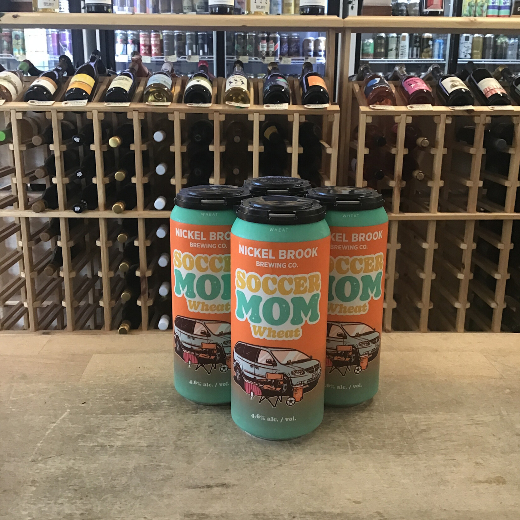 'Soccer Mom' Wheat Ale, NIckel Brook 4x473ml 4.6%