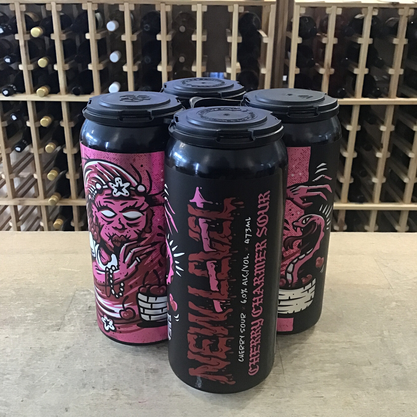 New Level Brewing 'Cherry Charmer' Cherry Sour, New Level Brewing 4x473ml 5.7%