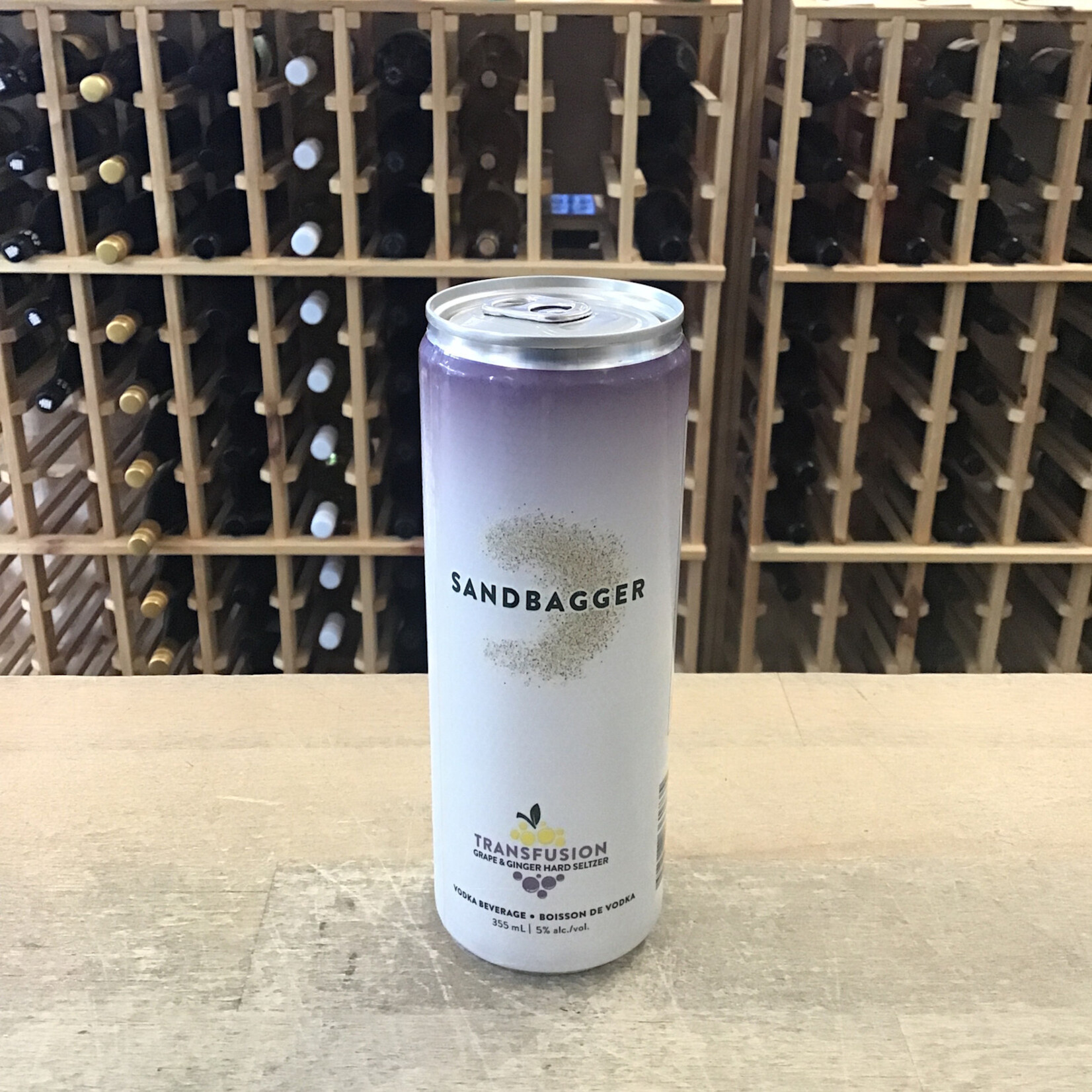 'Transfusion' Seltzer, Sandbagger 355ml 5.0%