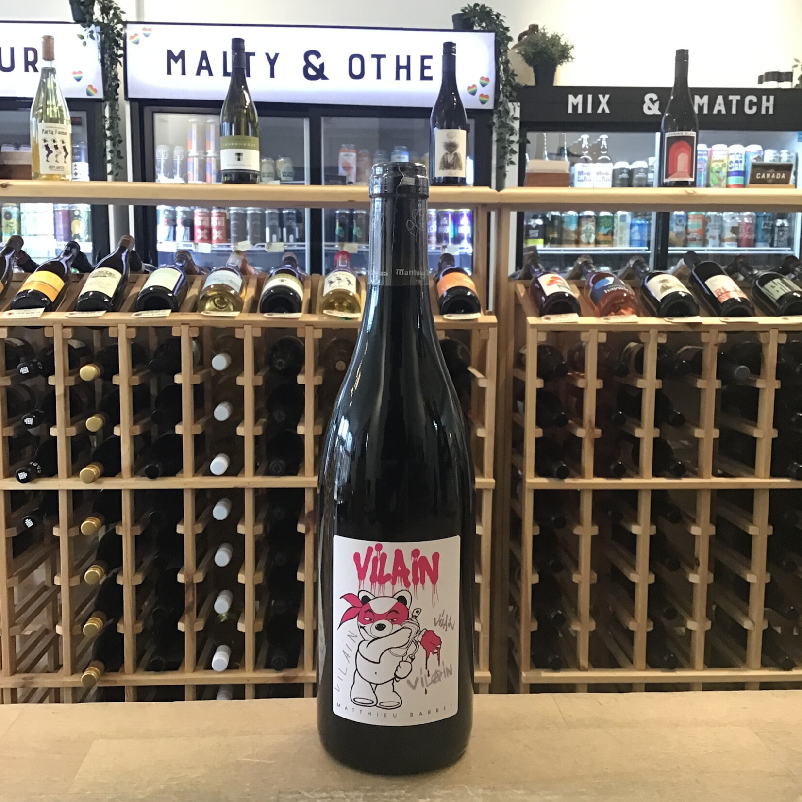 Matthieu Barret, 'Vilain' Syrah 750ml 13.5%