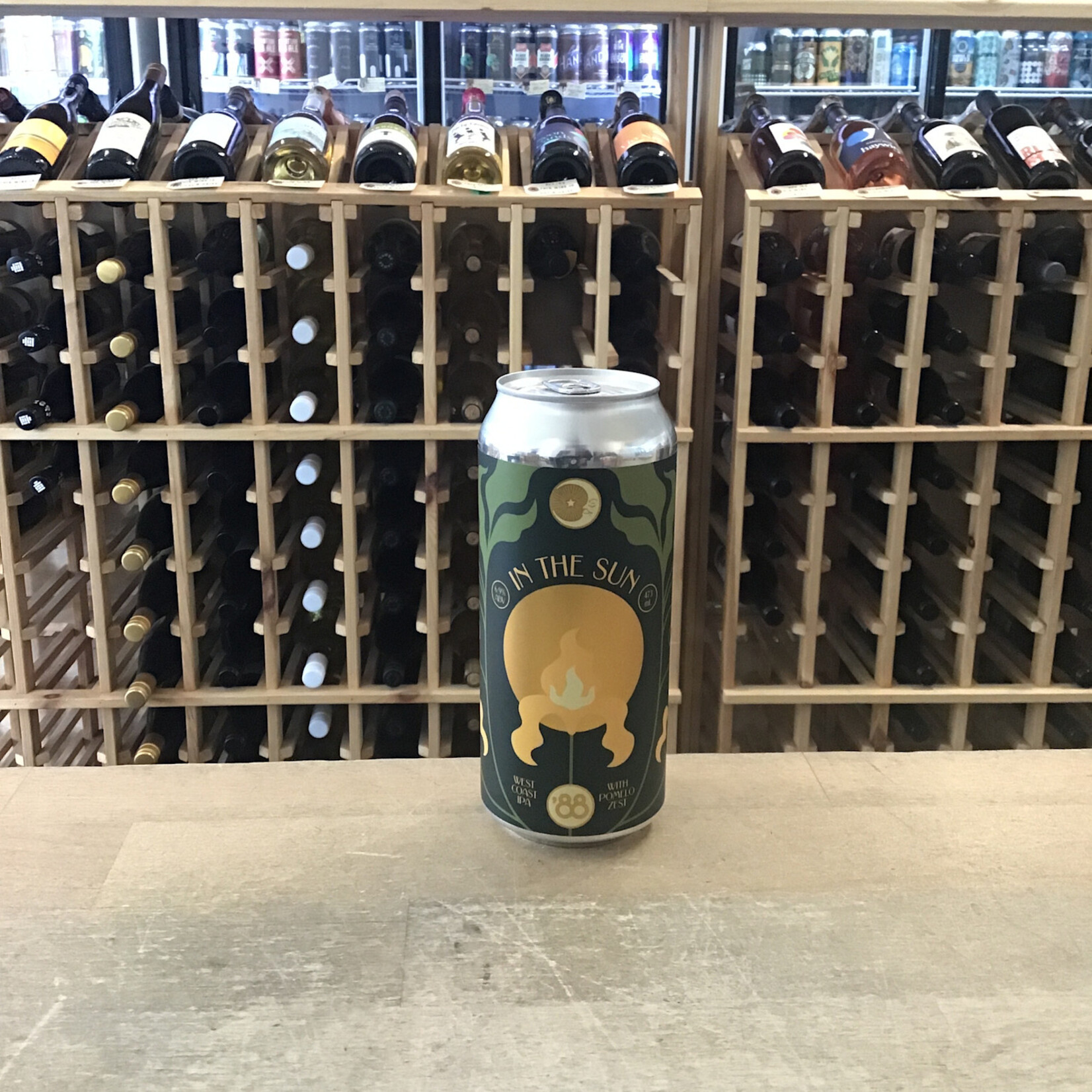Eighty Eight 'In the Sun' Pomelo West Coast IPA, Eighty Eight & Dageraad 473ml 6.9%