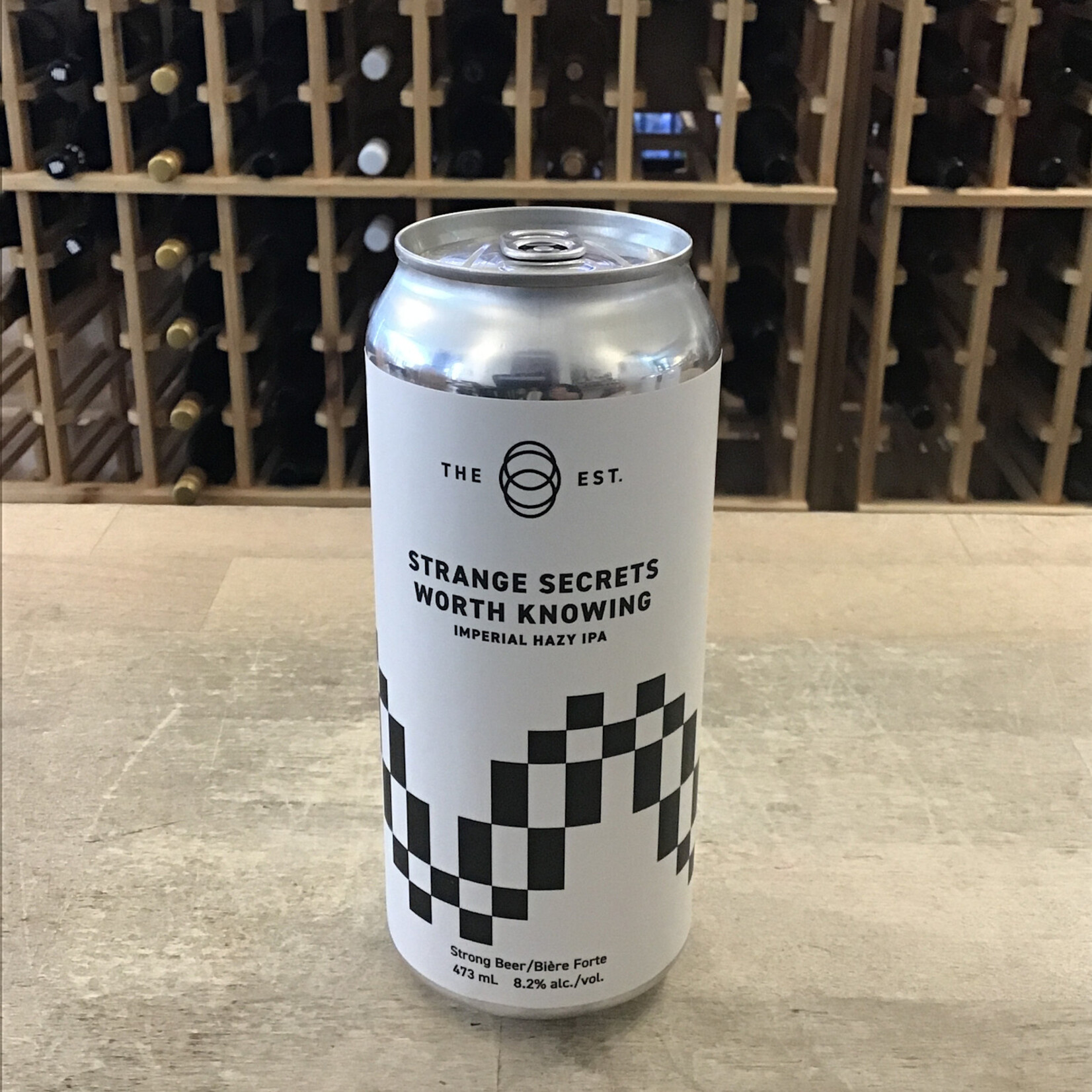 'Strange Secrets Worth Knowing' Double New England IPA, The Establishment 473ml 8.2%