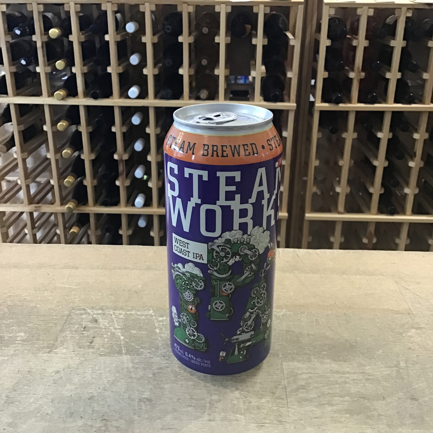 West Coast IPA, Steamworks 473ml 6.4%