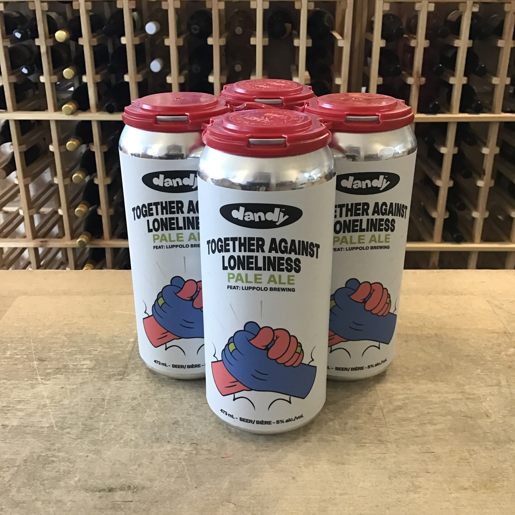 'Together Against Loneliness' Pale Ale, Dandy Brewing 4x473ml 5%