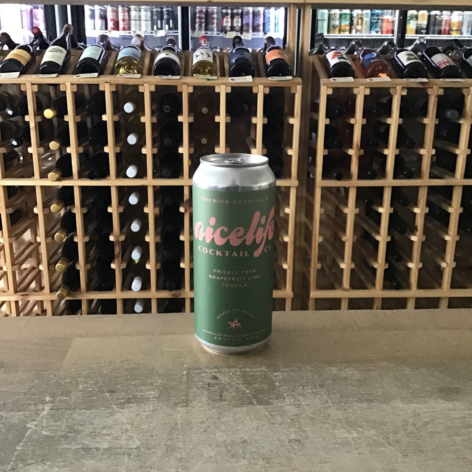 Prickly Pear Grapefruit & Tequila, Nicelife 473ml 6.9%