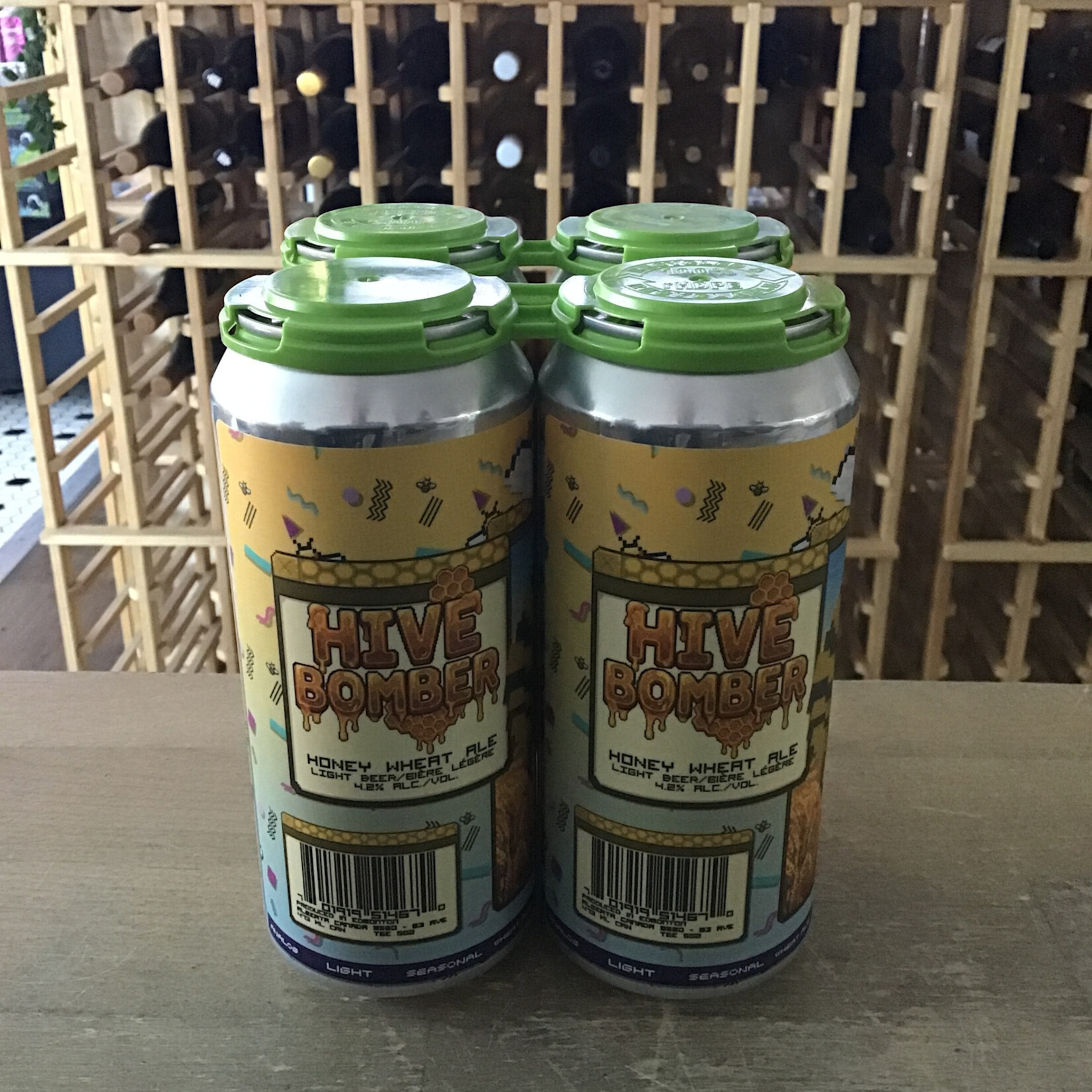 Analog 'The Hive Bomber' Honey Wheat Ale, Analog 4x473ml 4.3%