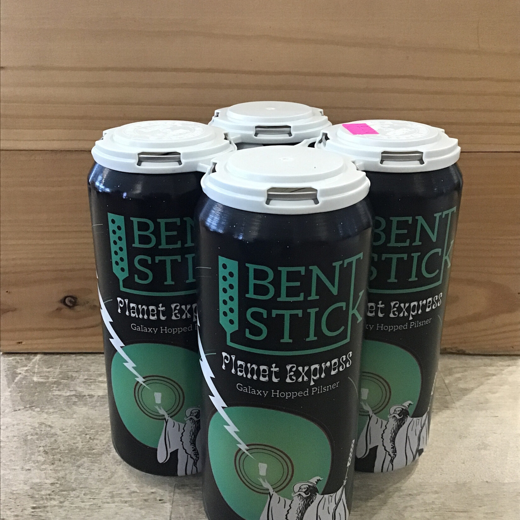 Bent Stick ‘Planet Express’ Galaxy Hopped Pilsner, Bent Stick Brewing 4x473ml  4.5%
