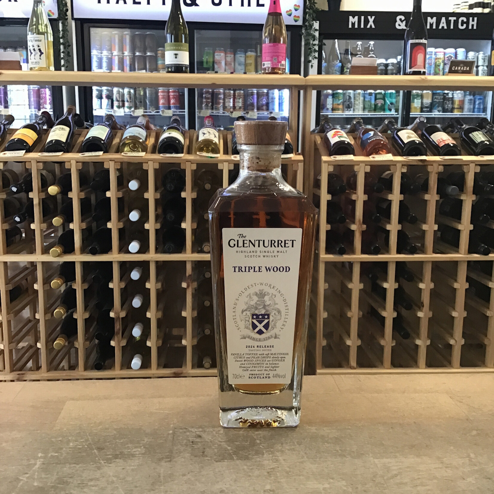 The Glenturret 'Highland Triple Wood' 700ml 44%