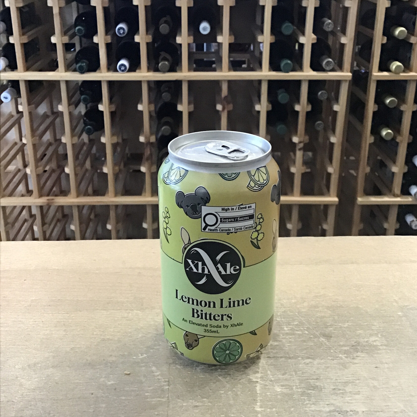 Xhale Brewing 'Lemon Lime Bitters' Soda, Xhale 355ml
