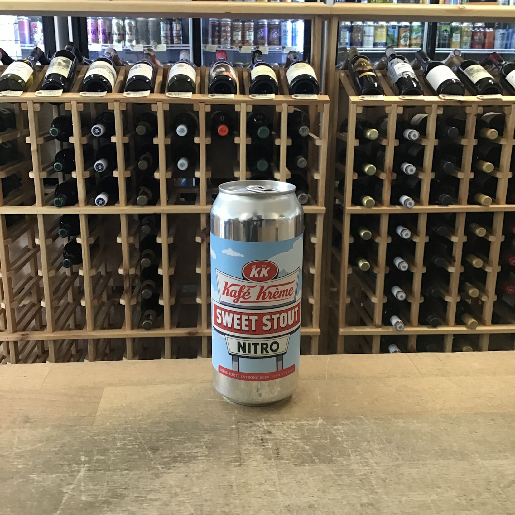 'Kafe Kreme' Sweet Stout, Brasserie Sir John 473ml 7.2%