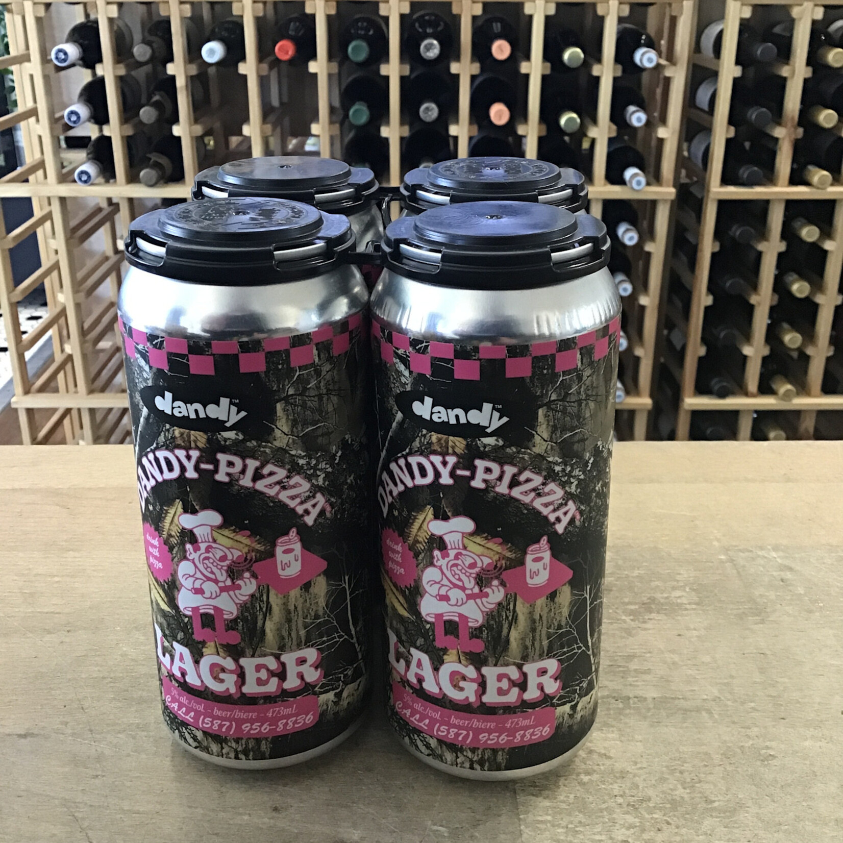 'Pizza' Czech Lager, Dandy Brewing 4x473ml 5%