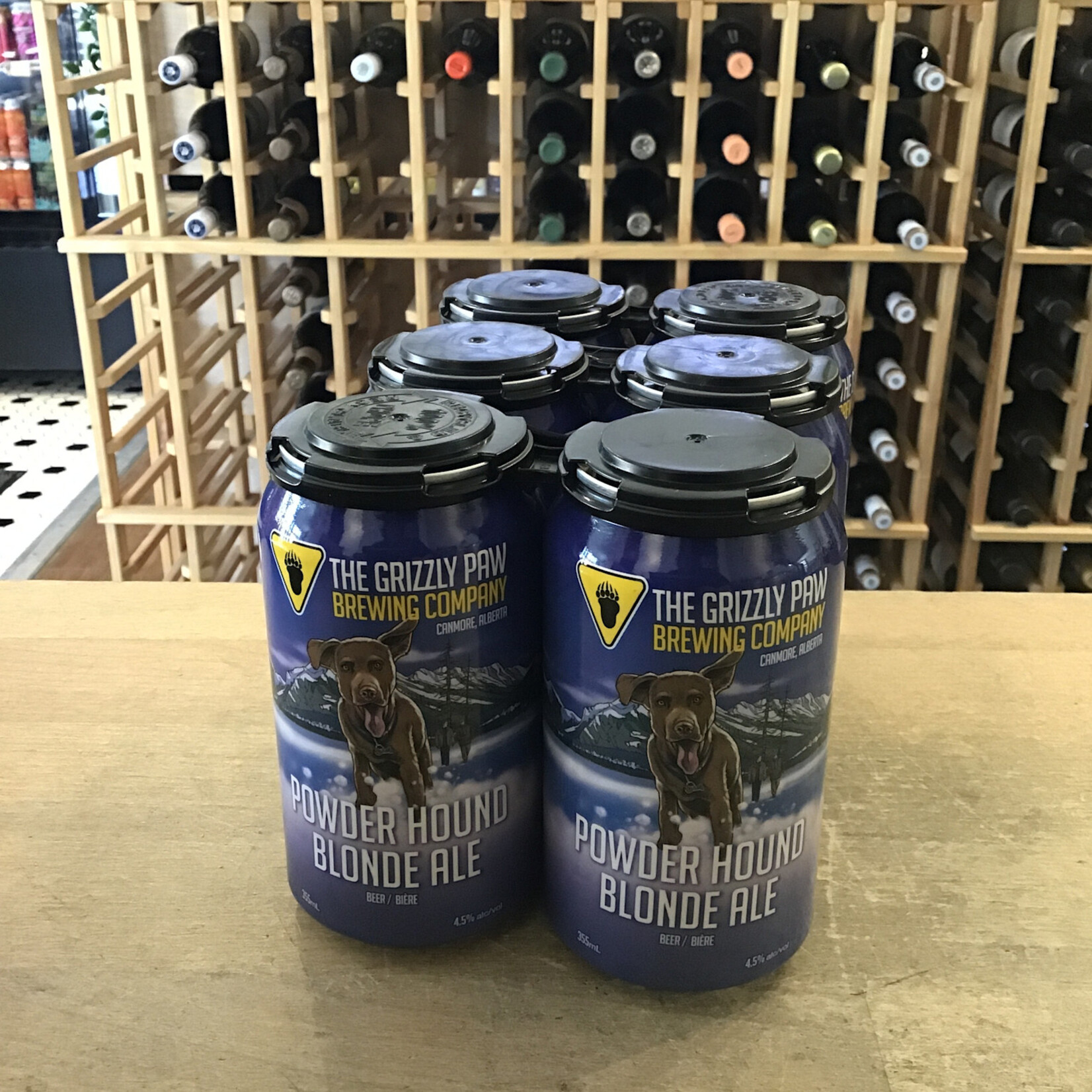Grizzly Paw 'Powder Hound' Blonde Ale, Grizzly Paw 6x355ml 4.5%