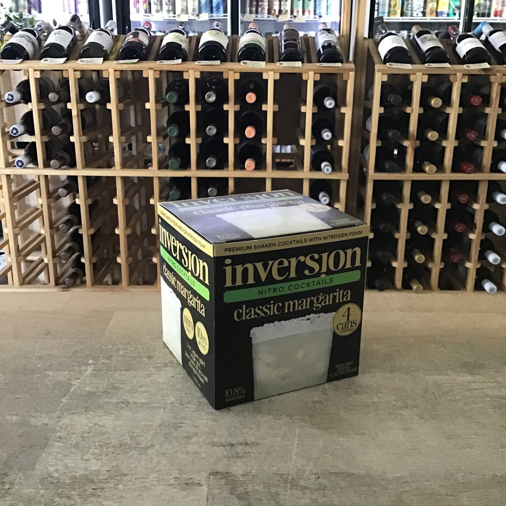 Margarita, Inversion Nitro Cocktails 4x250ml 10.8%