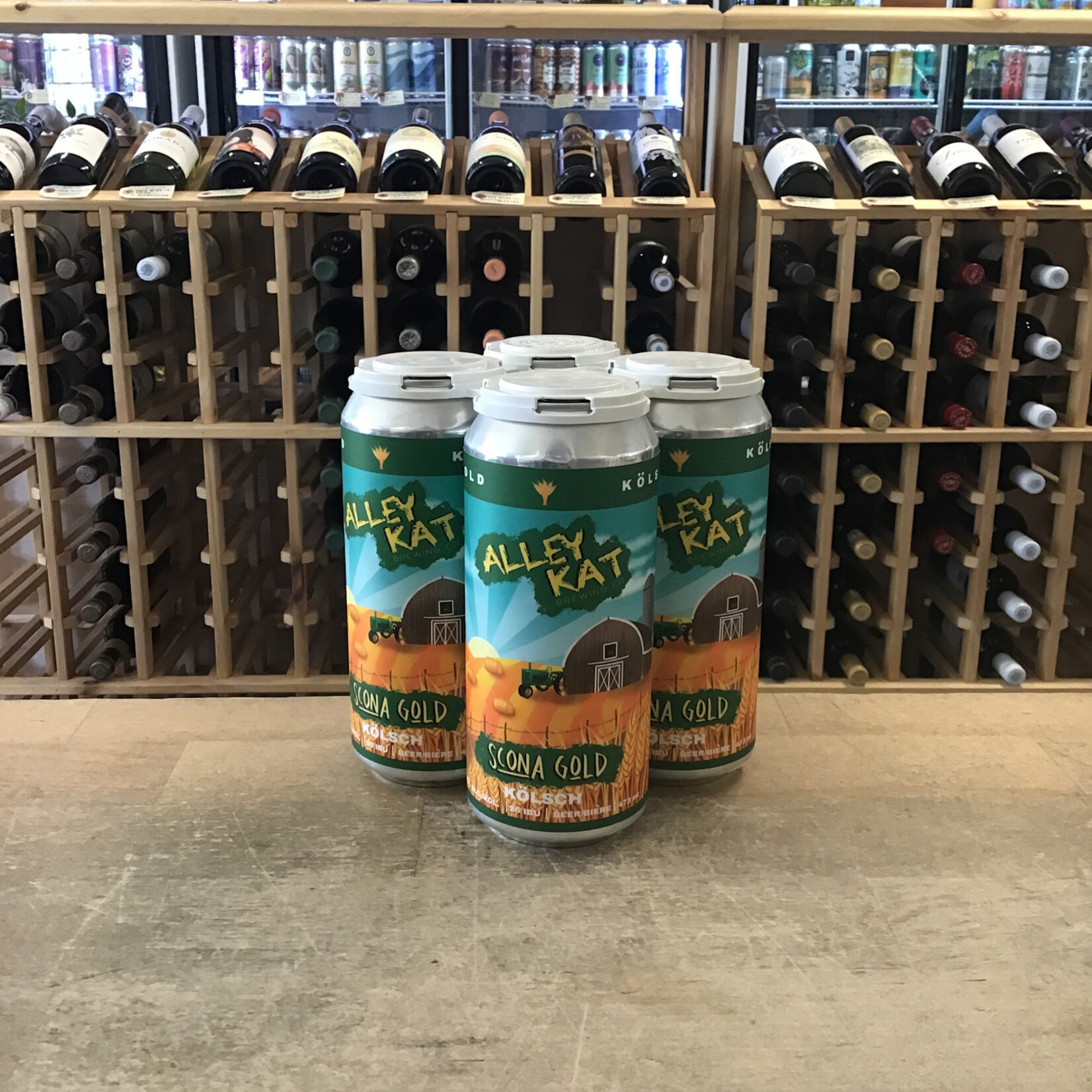 'Scona Gold' Kolsch, Alley Kat 4x473ml 5%