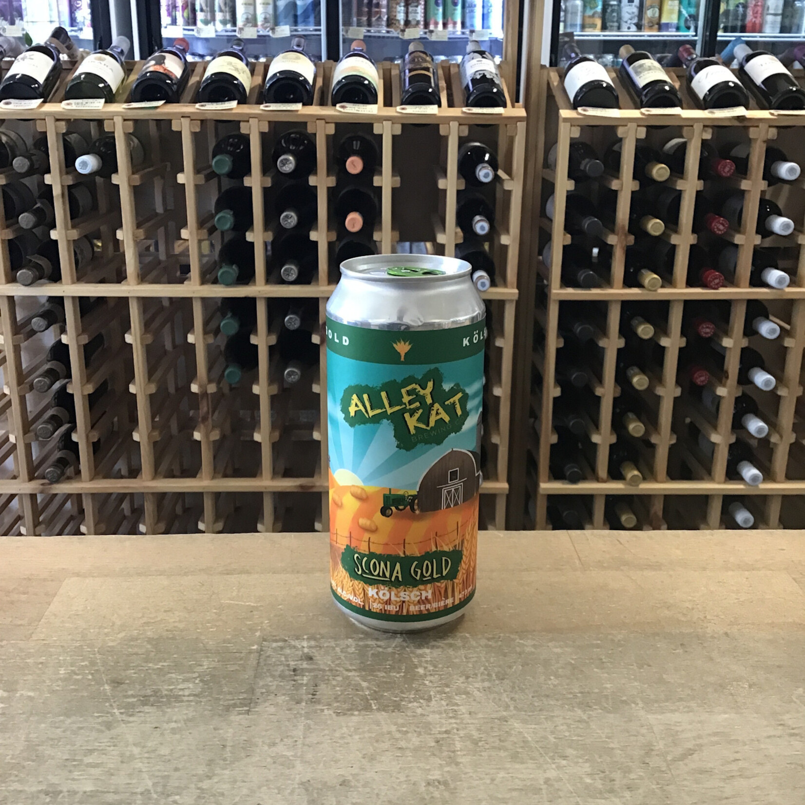 'Scona Gold' Kolsch, Alley Kat 473ml 5%