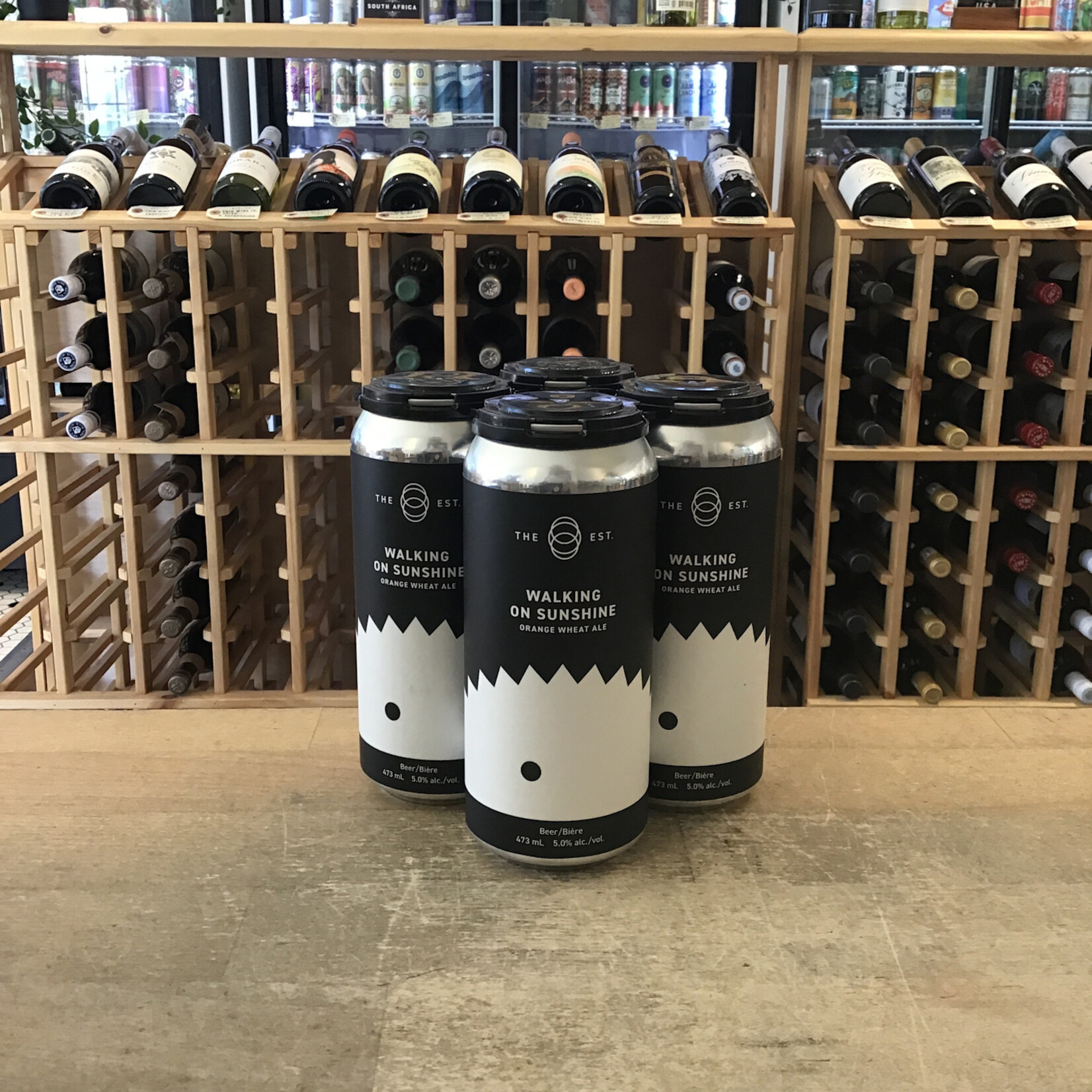 'Walking On Sunshine' Orange Wheat Ale, The Establishment 4x473ml 5%