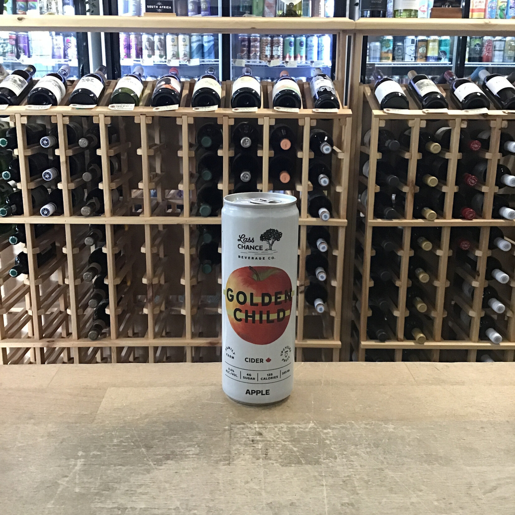 'Golden Child' Dry Cider, Lass Chance Cider 355ml 5%