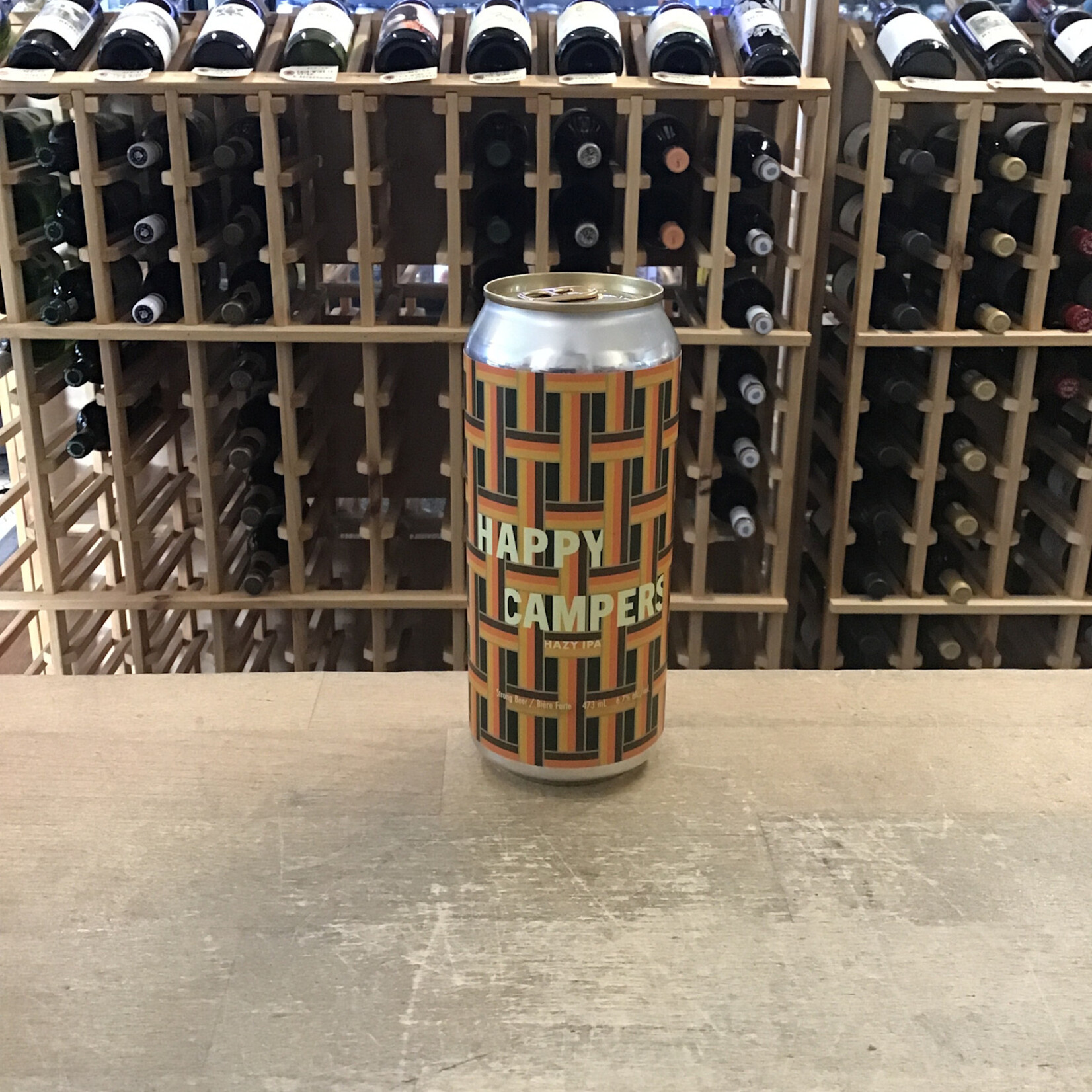 'Happy Campers' Hazy IPA, Camp Brewing x Cabin Brewing 473ml 6.7%