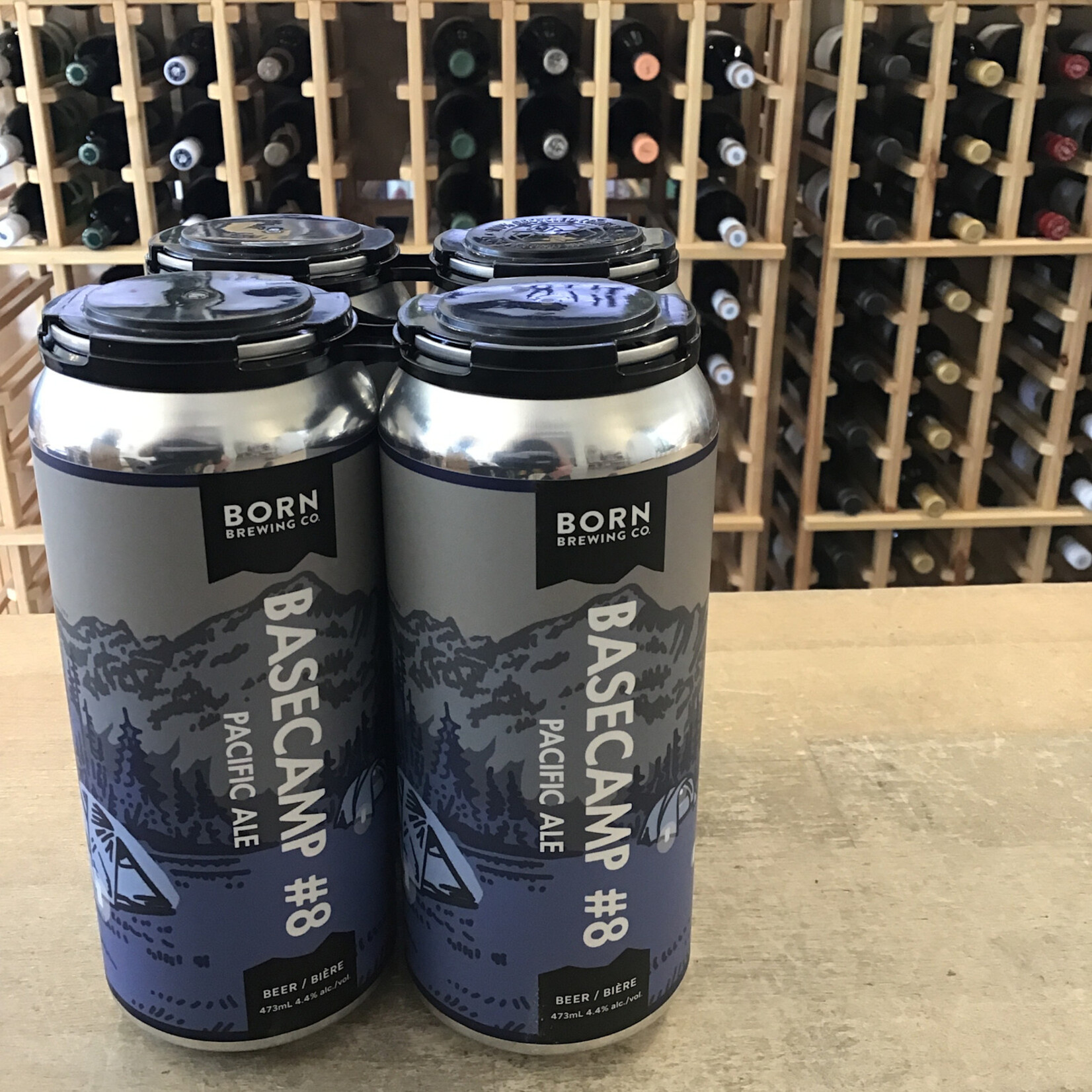 'Base Camp 8'  Pacific Australian Pale Ale, Born Brewing 4x473ml 4.4%