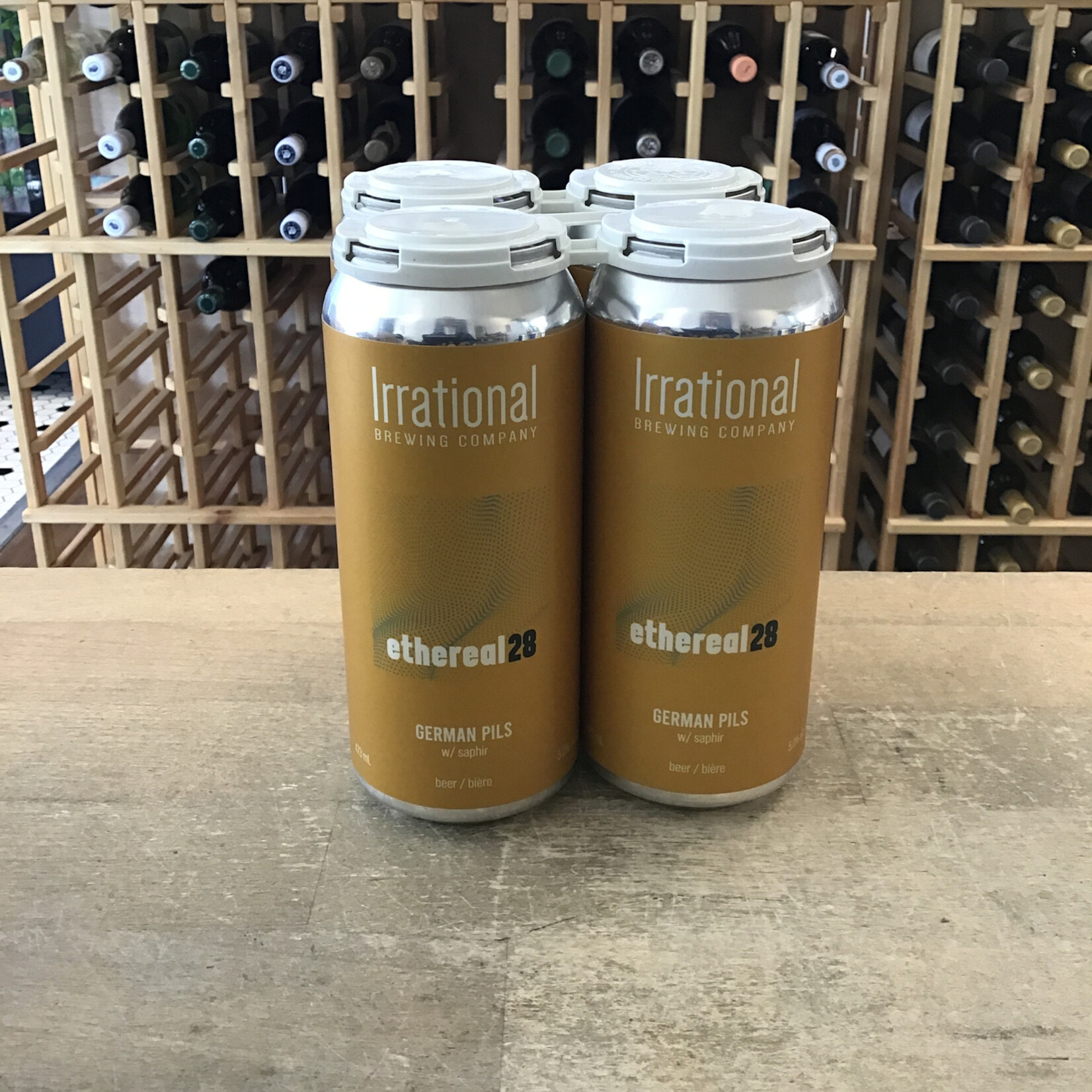'Ethereal 28' German Pilsner, Irrational Brewing 4x473ml 5%