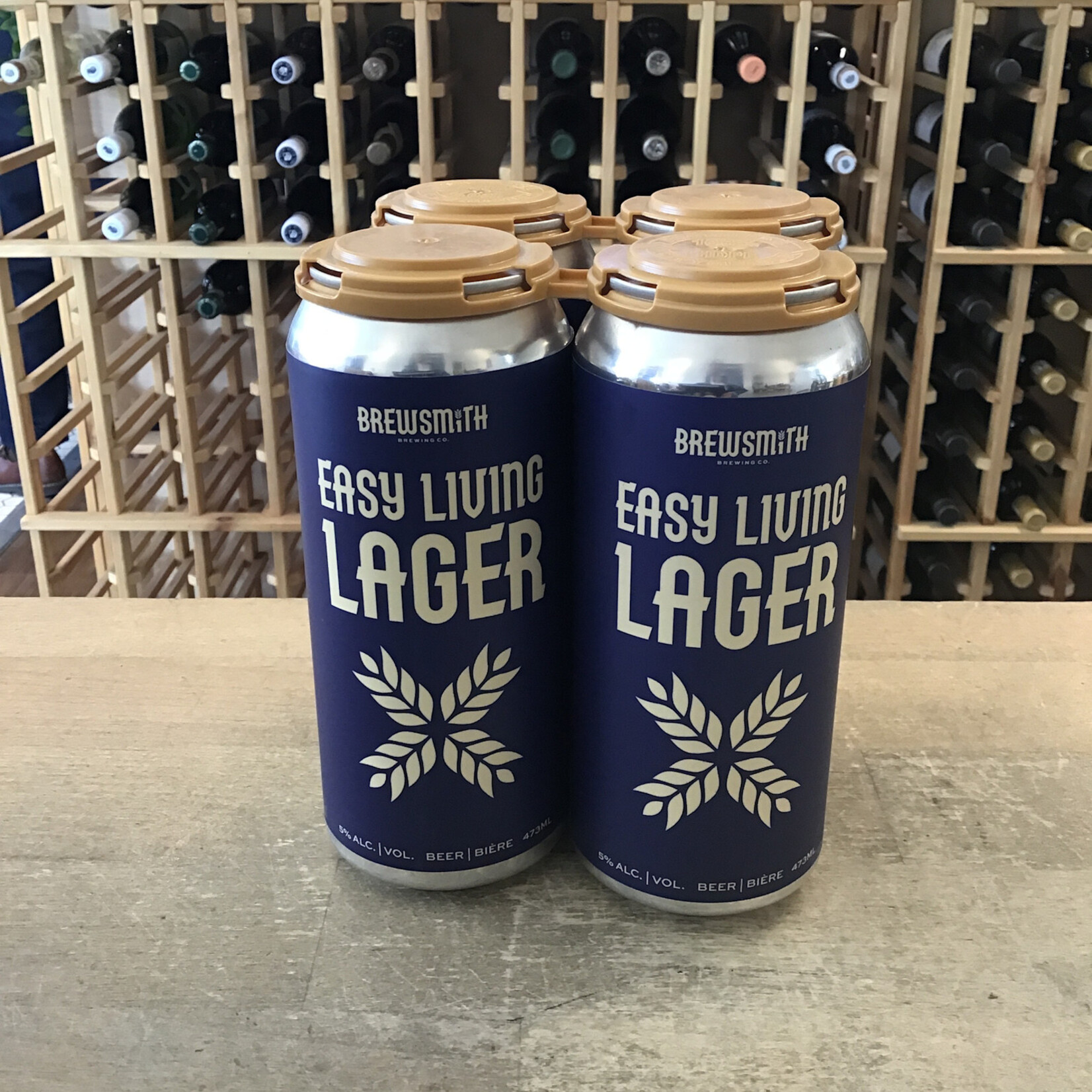 'Easy Living' Lager, Brewsmith 4x473ml 5%