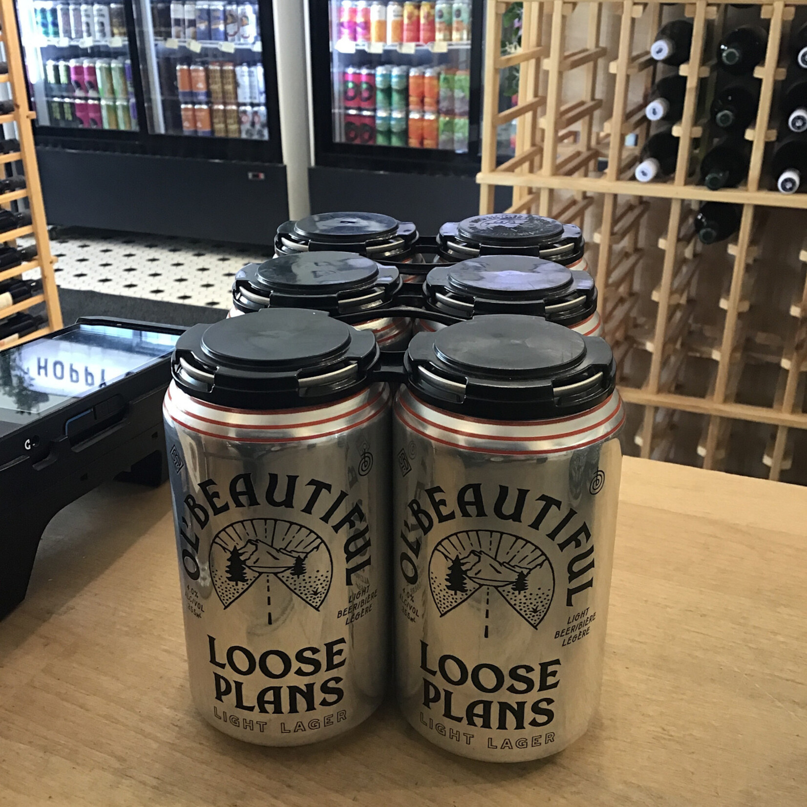 Ol' Beautiful Brewing 'Loose Plans' Light Lager, Ol Beautiful 6x355ml 4%