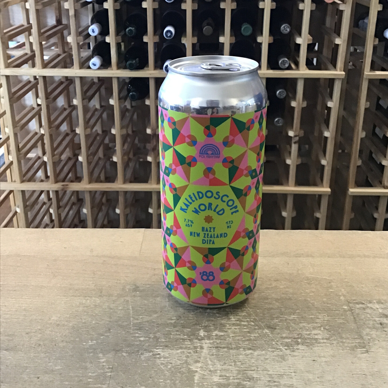 Eighty Eight 'Kaleidoscope World' Hazy New Zealand DIPA, Eighty Eight Brewing 473ml 7.7%