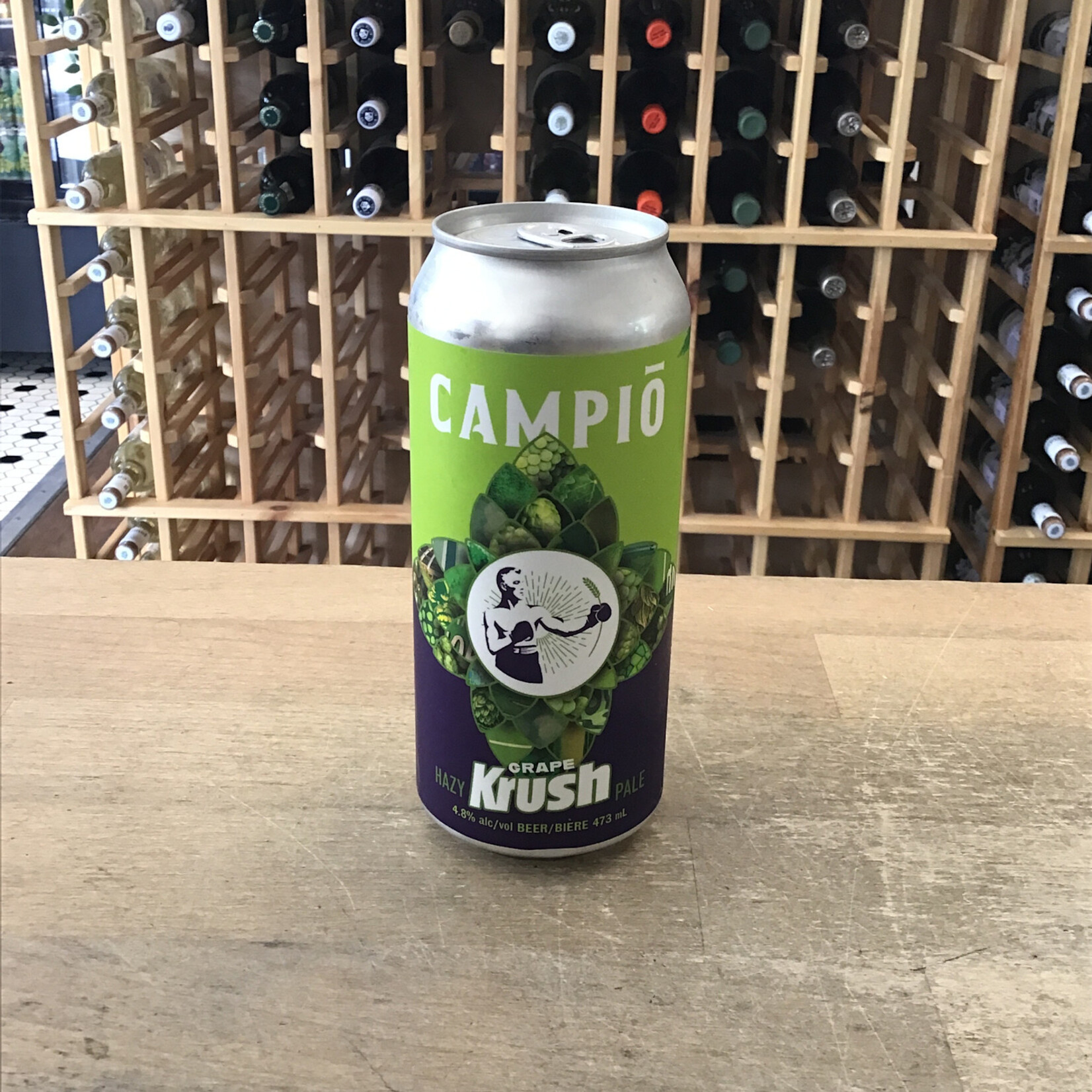 Campio Brewing Co. 'Grape Crush' Pale Ale, Campio Brewing 473ml 4.8%