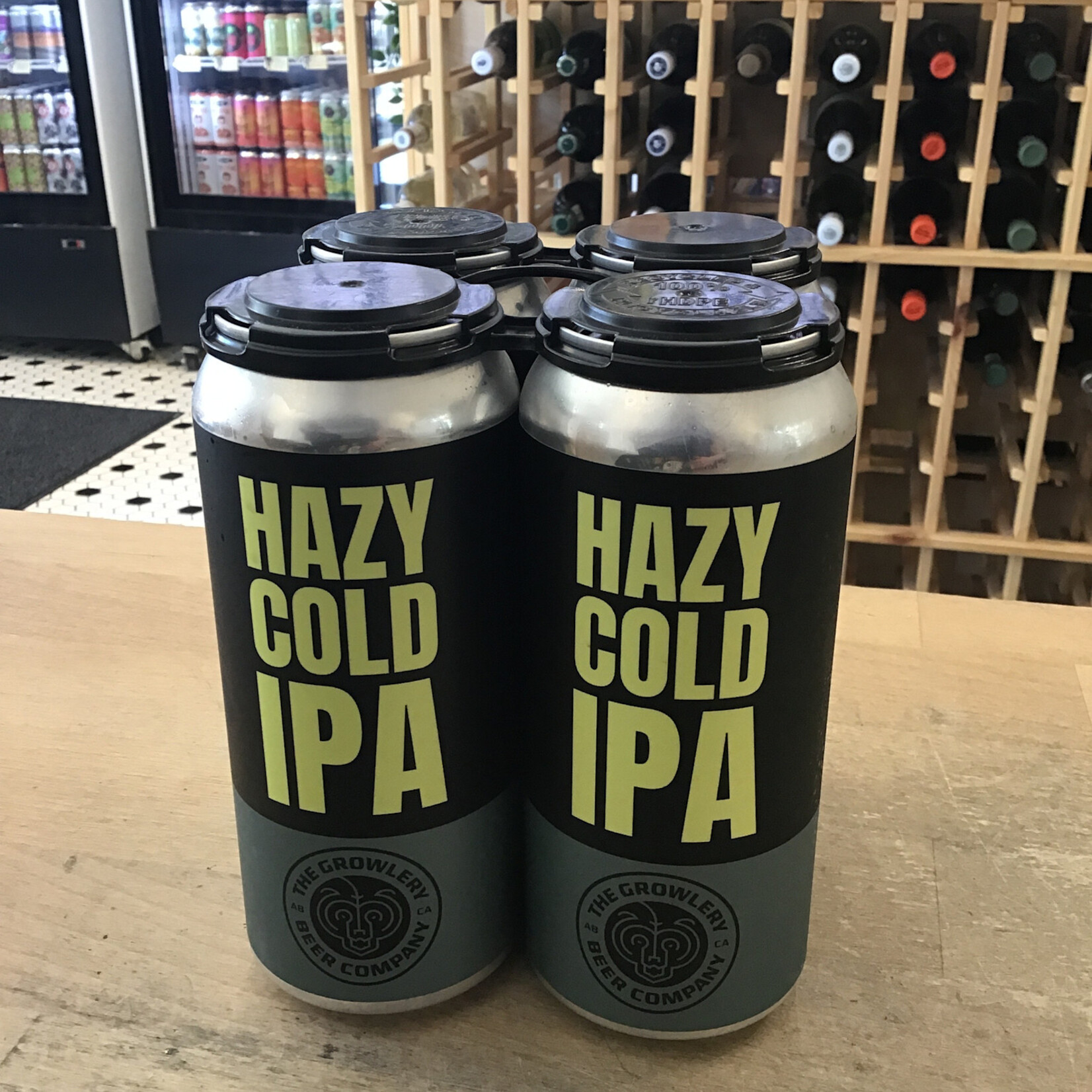 The Growlery 'Cold Shoulder' Hazy Cold IPA, The Growlery 4x473ml 6%