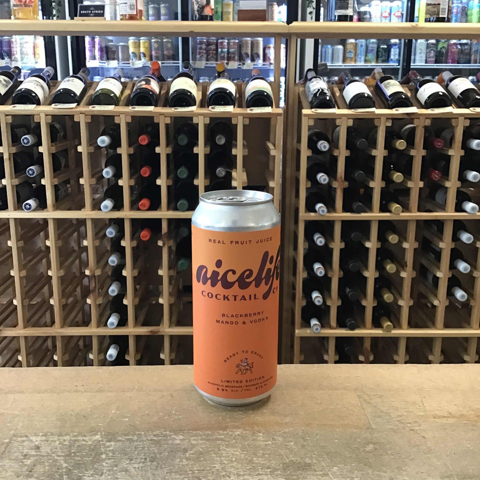 Nicelife Blackberry Mango Vodka, 473ml6.9%